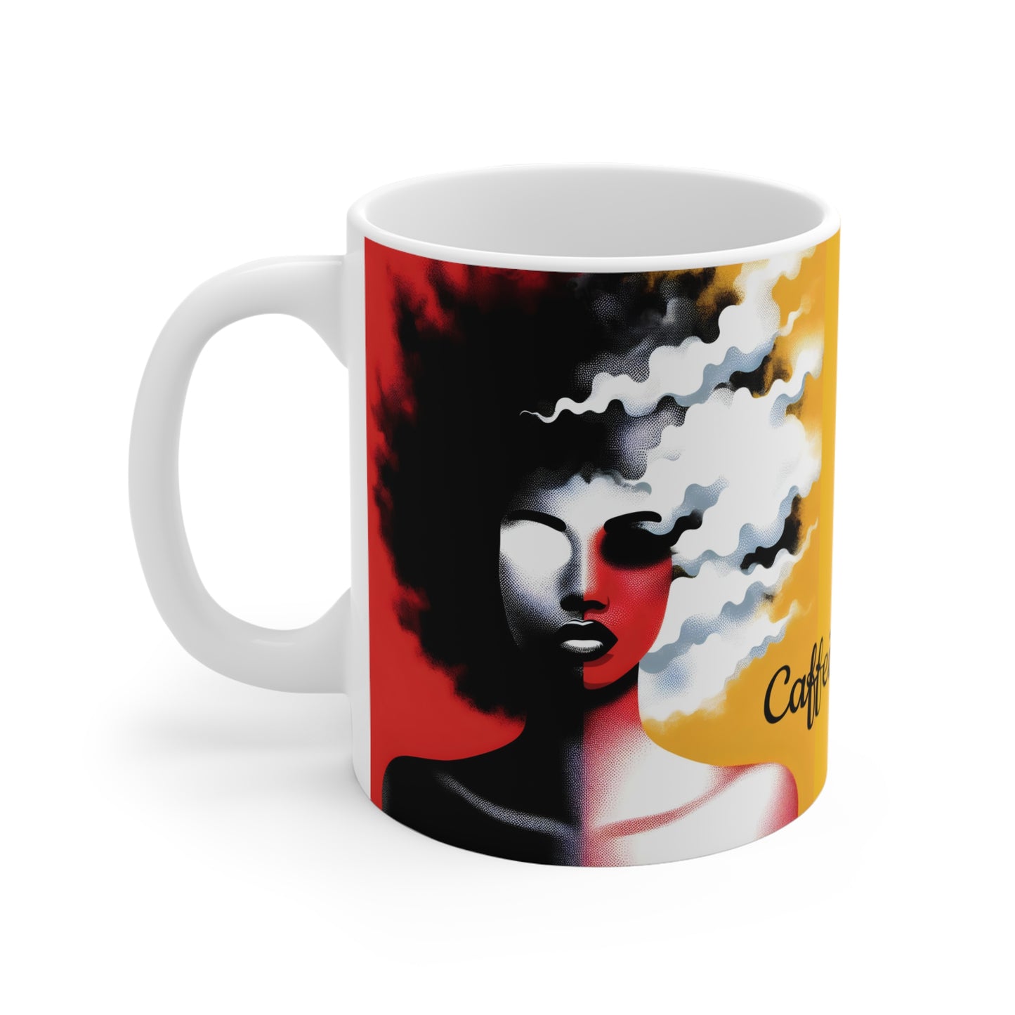 Mug Collection - Black Girl Art - Velvet's View - Vibrant Visions Collection