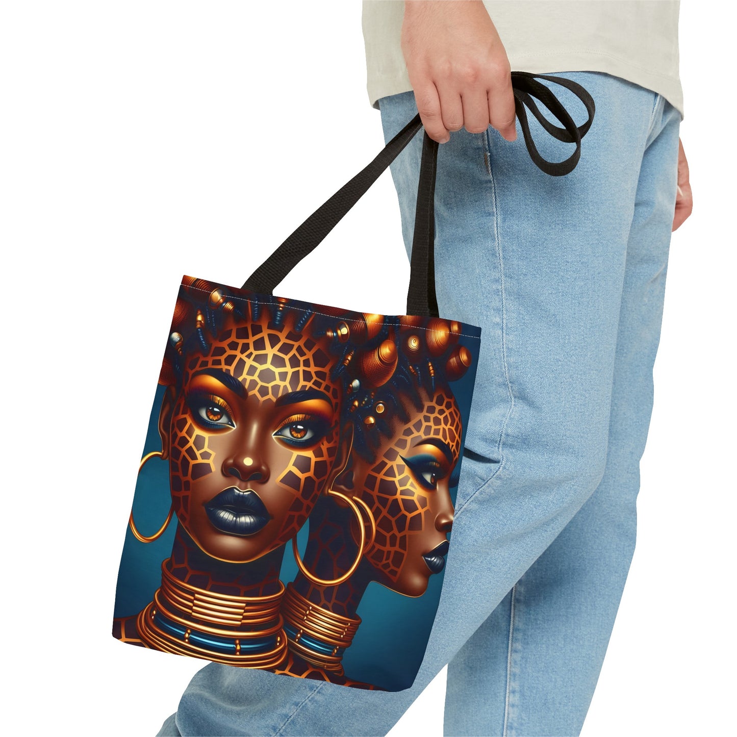 Regal Radiance Tote Bag Collection (AOP) - #2013