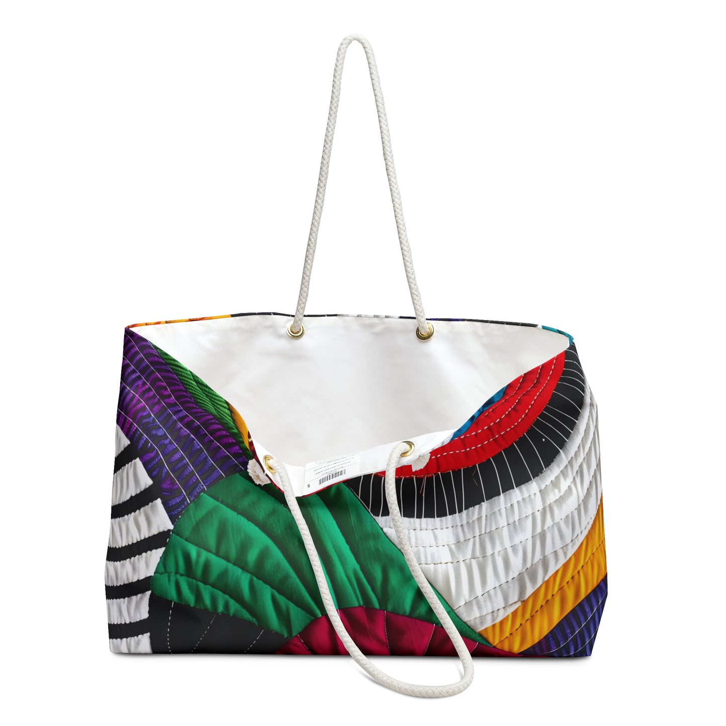 Weekender Bag - Afro Chic: A Celebration of Vibrant Elegance - #2015