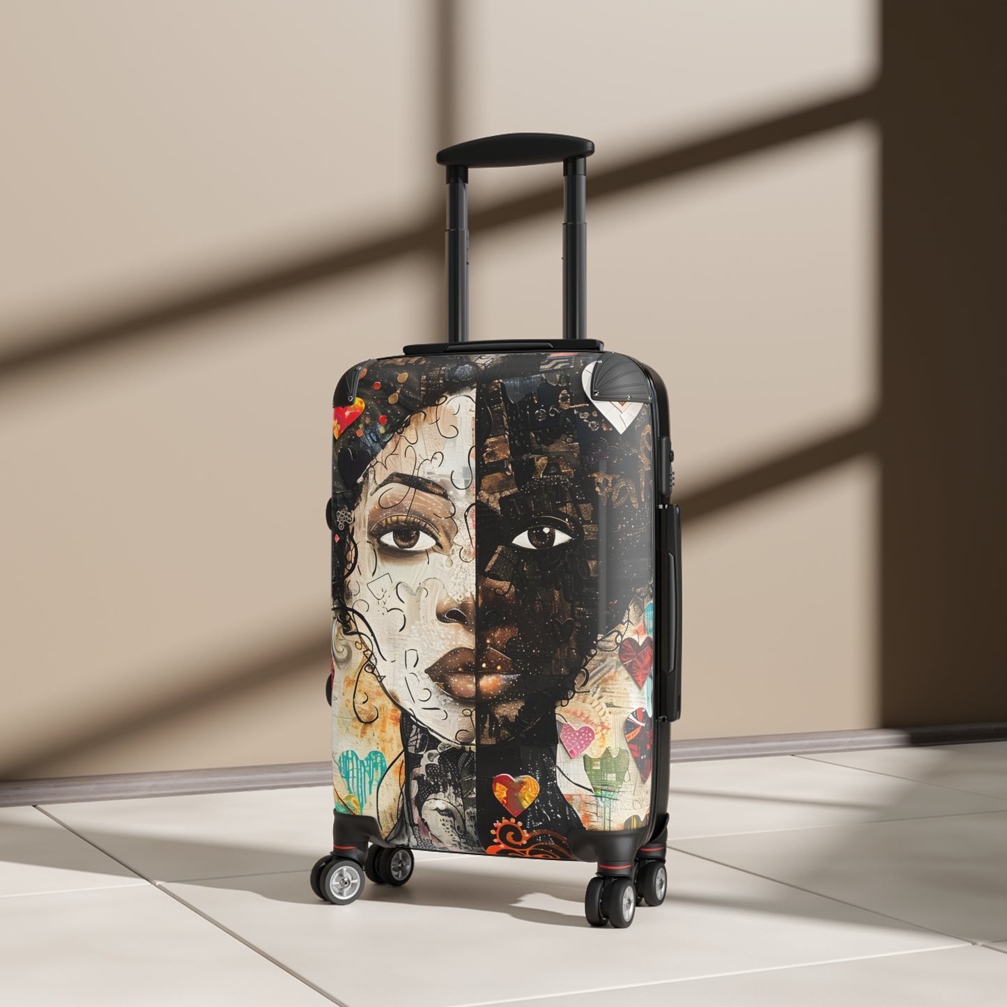Heartfelt Reflections: Mixed Media Art Collection - Suitcase - #2018