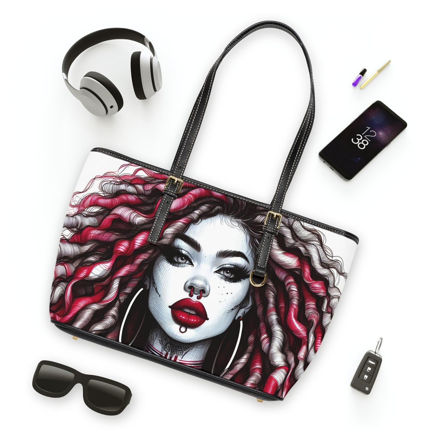 Ethereal Enchantment: Digital Art Collection - PU Leather Shoulder Bag - #2017
