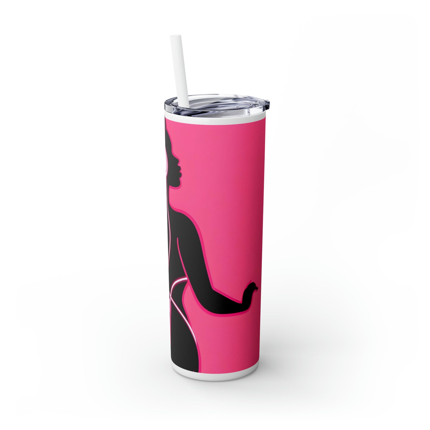 Skinny Tumbler with Straw, 20oz