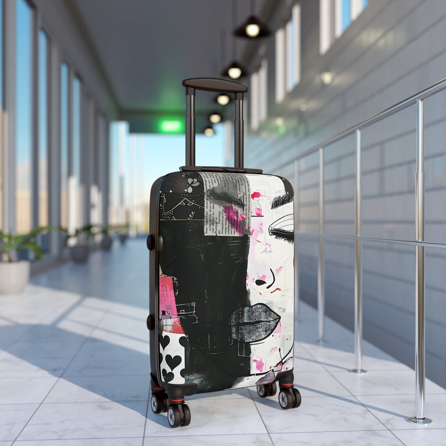 Heartfelt Reflections: Mixed Media Art Collection - Suitcase - #2020