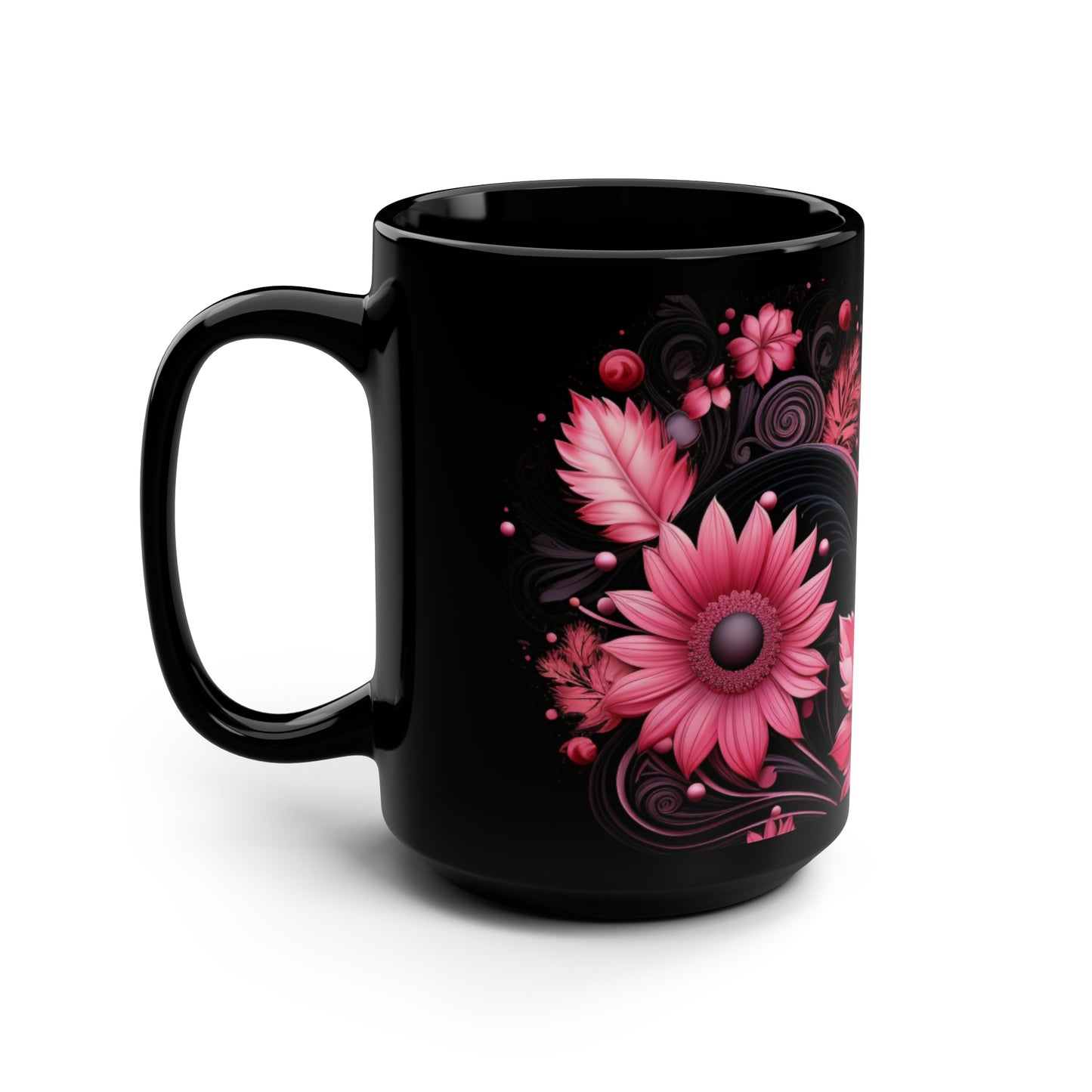 Black Mug, 15oz