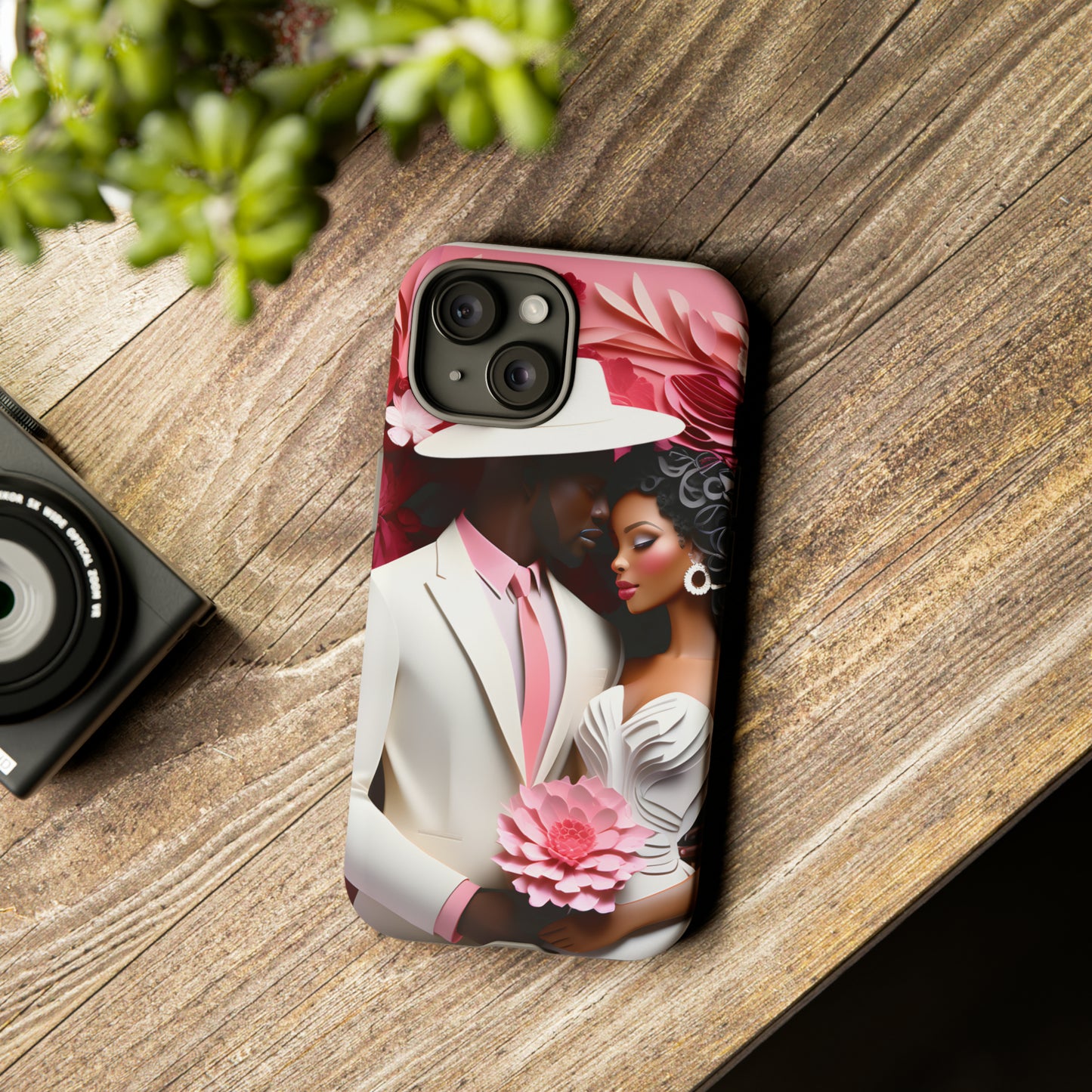 Tough Phone Cases - Black Girl Art - Velvet's