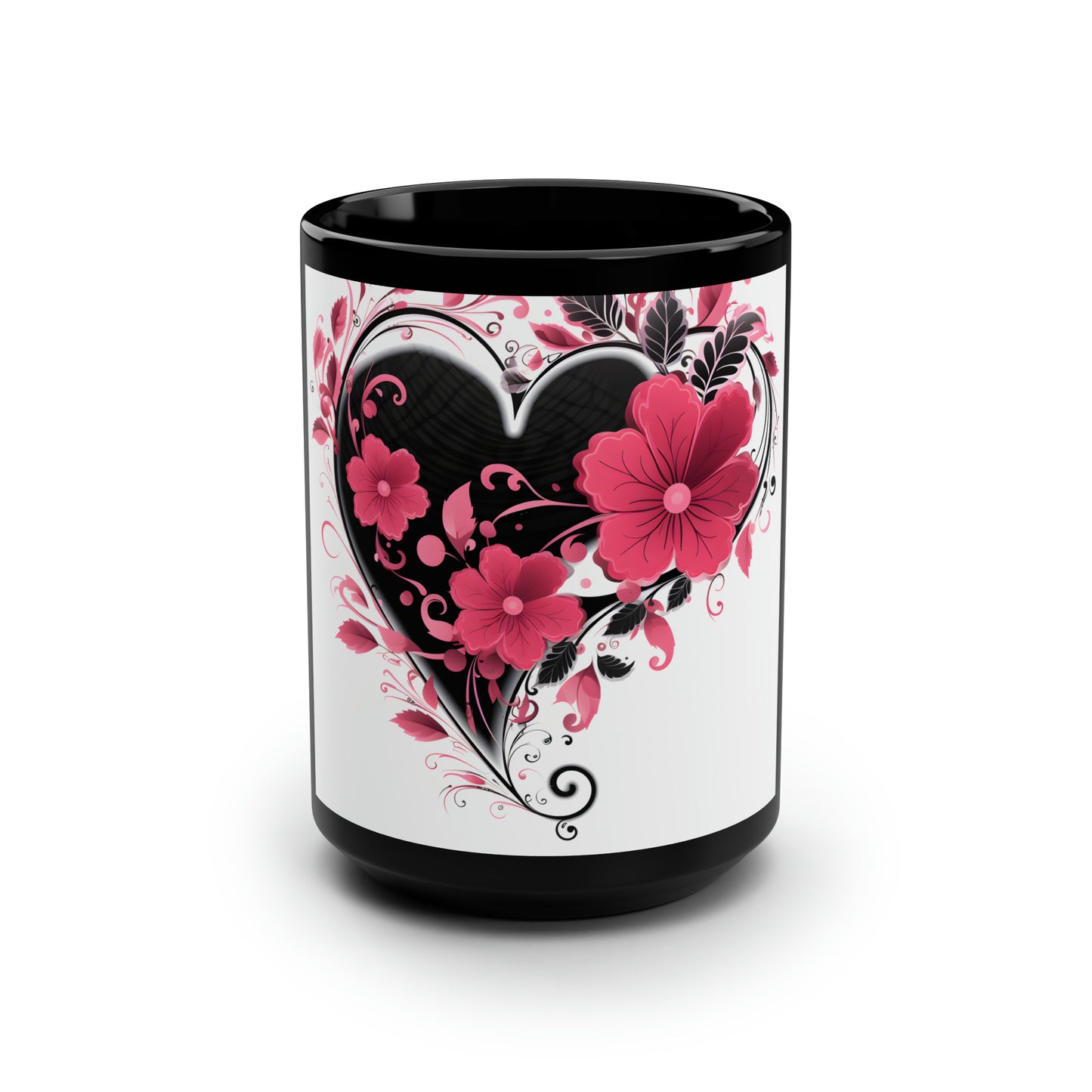 Black Mug, 15oz