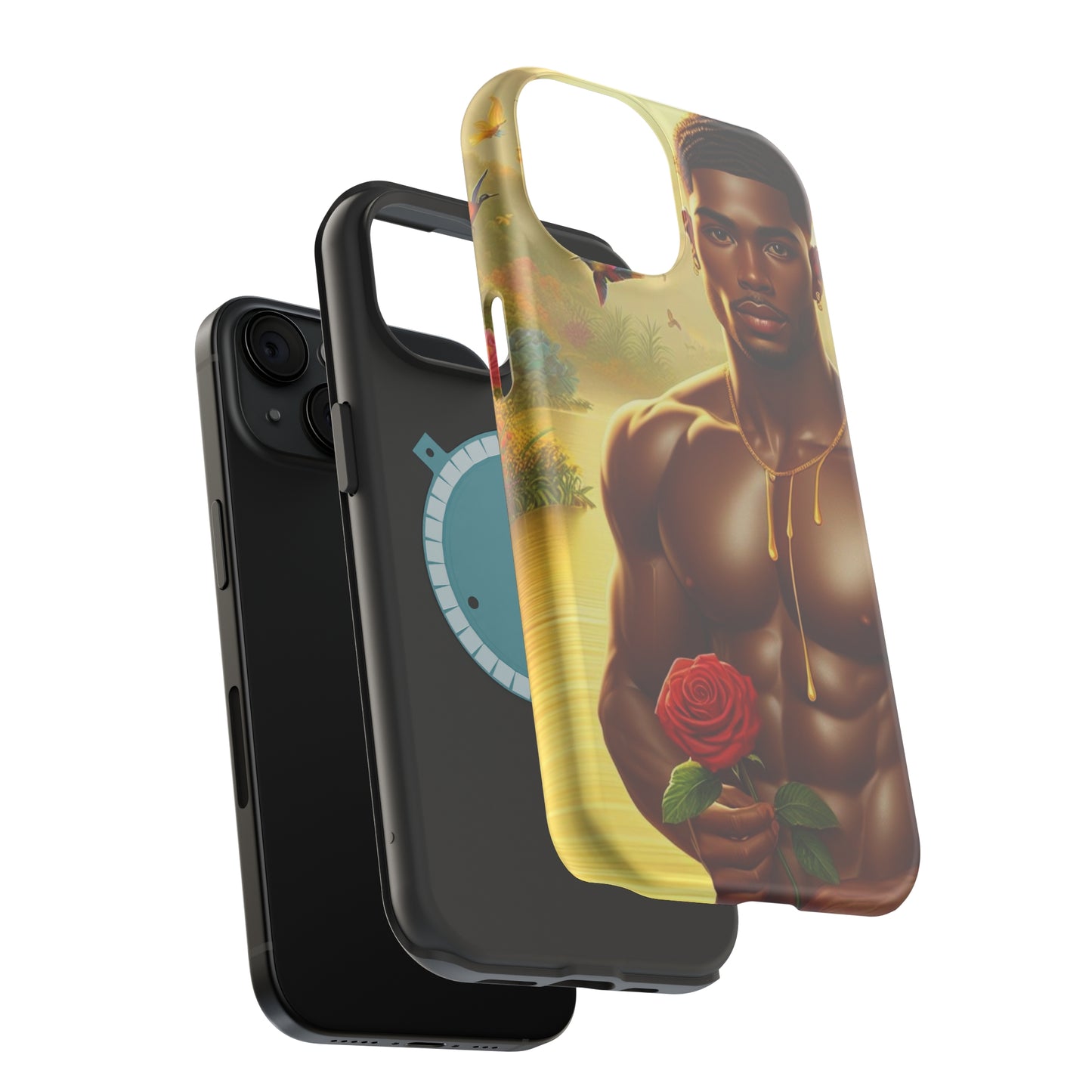 Tough Phone Cases - Black Girl Art - Velvet's