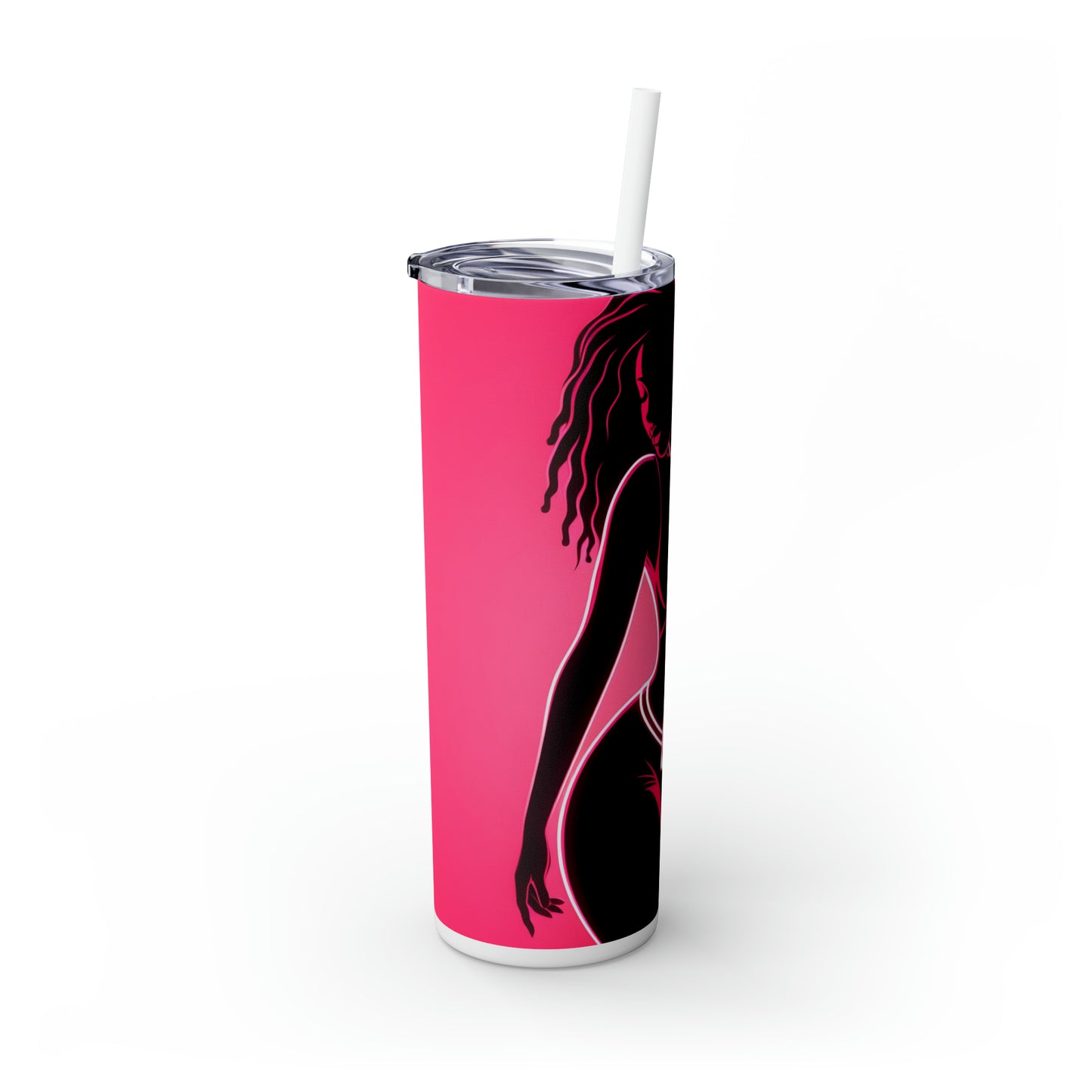 Skinny Tumbler with Straw, 20oz