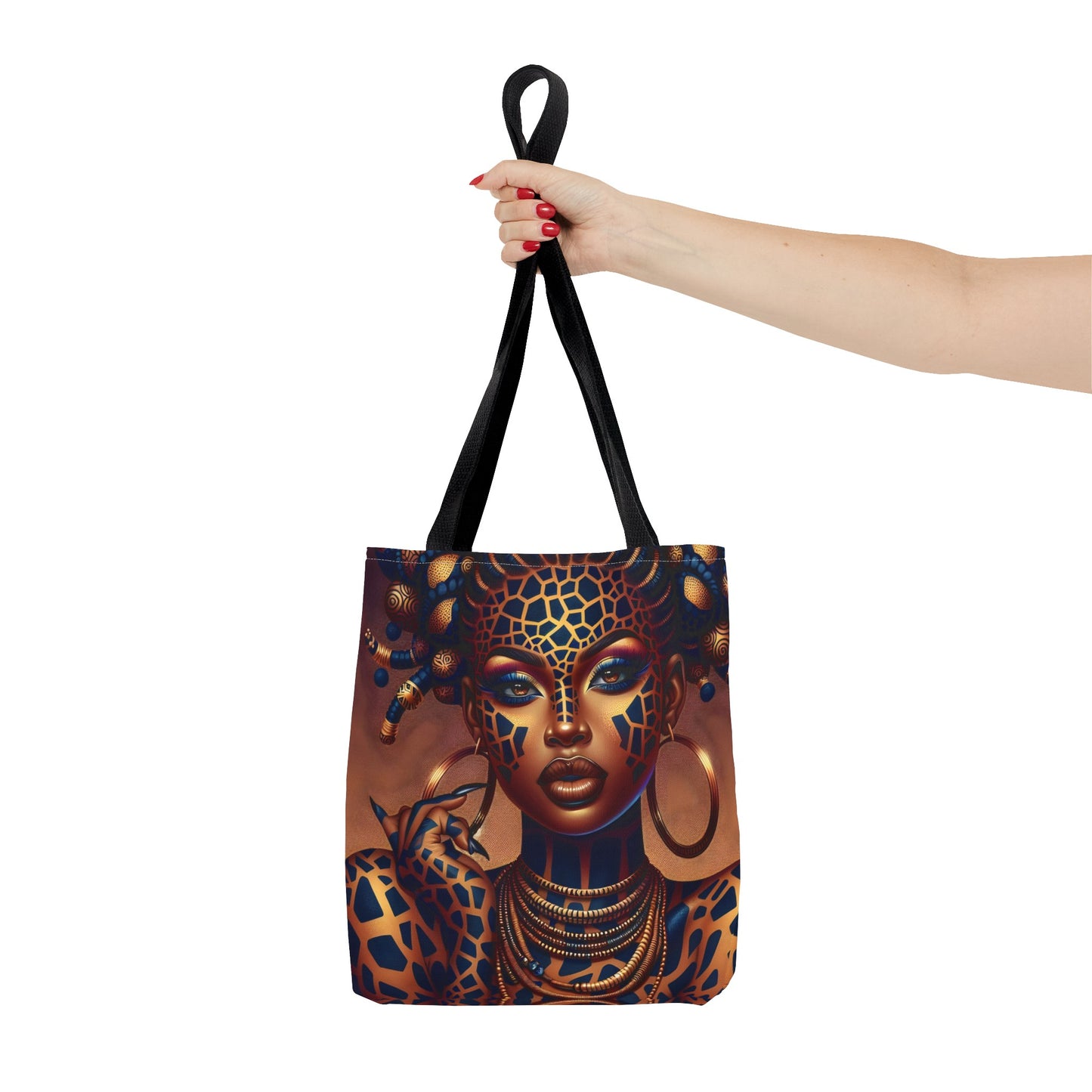 Regal Radiance Tote Bag Collection (AOP) - #2012