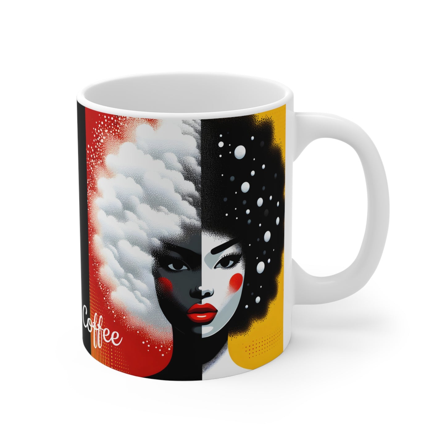 Mug Collection - Black Girl Art - Velvet's View - Vibrant Visions Collection