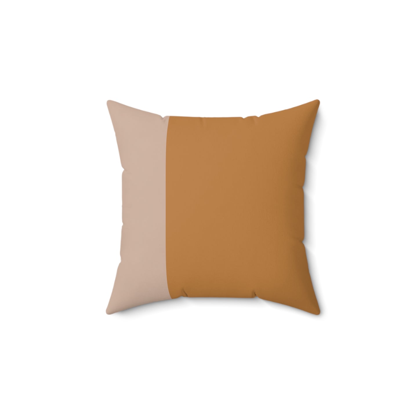 Spun Polyester Square Pillow - Black Girl Art - Velvet's View - Floral Whispers Collection -
