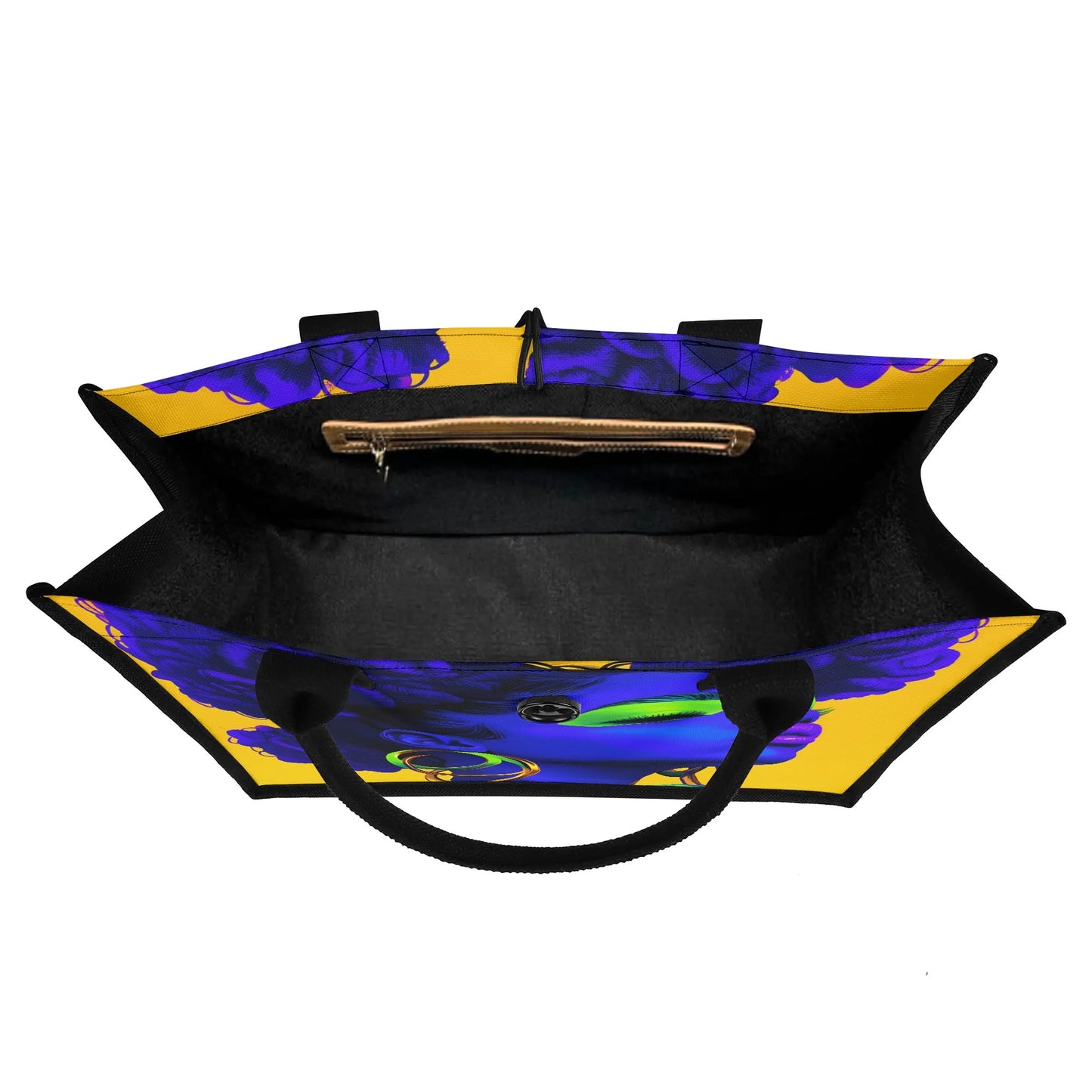 Vivid Visions: The Essence of Afro-Modernism Collection - Premium All-Over Print Canvas Tote Bag(3 layers)- #2011