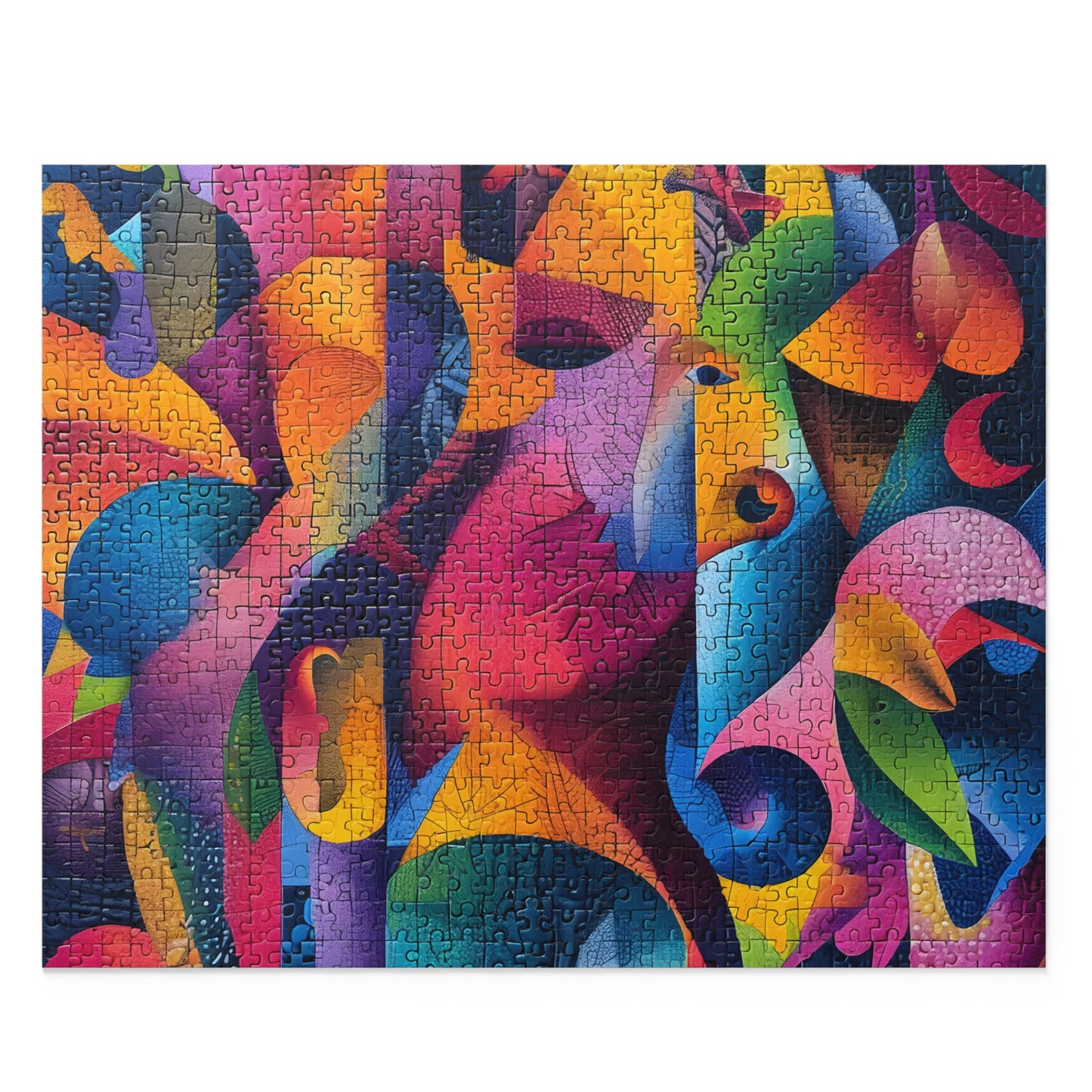 Puzzle - Black Girl Art - Velvet's View - (120, 252, 500-Piece)