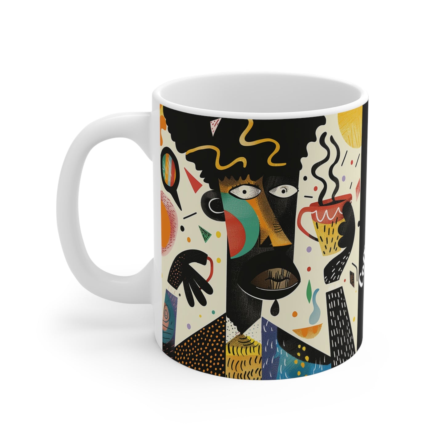 Caffeine Dreams: Vibrant Expressions Collection - Mug Collection - #2015