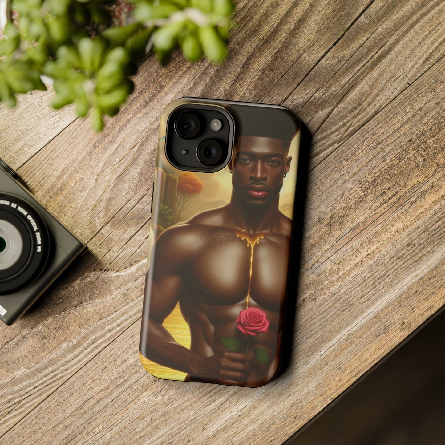 MagSafe Tough Phone Cases - Black Girl Art - Velvet's View