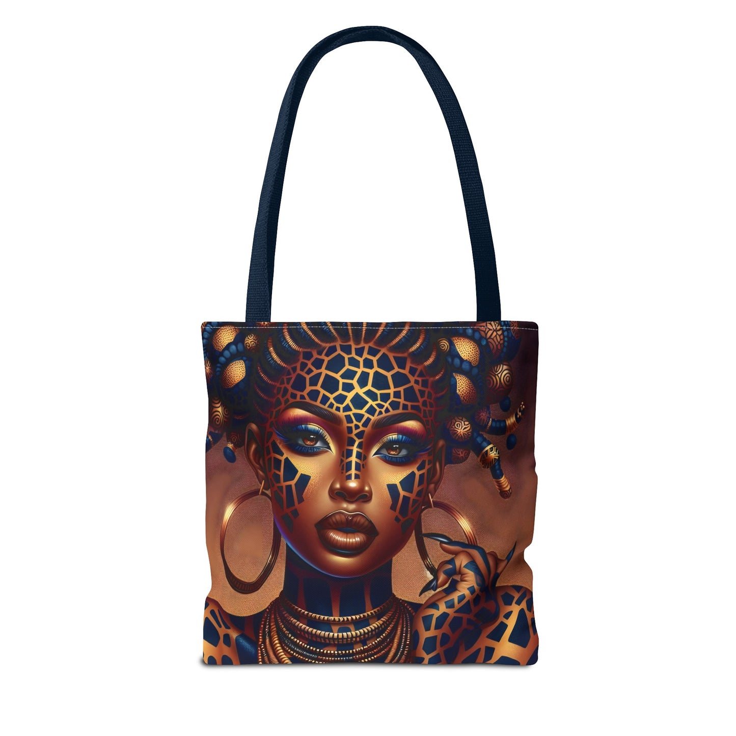Regal Radiance Tote Bag Collection (AOP) - #2012