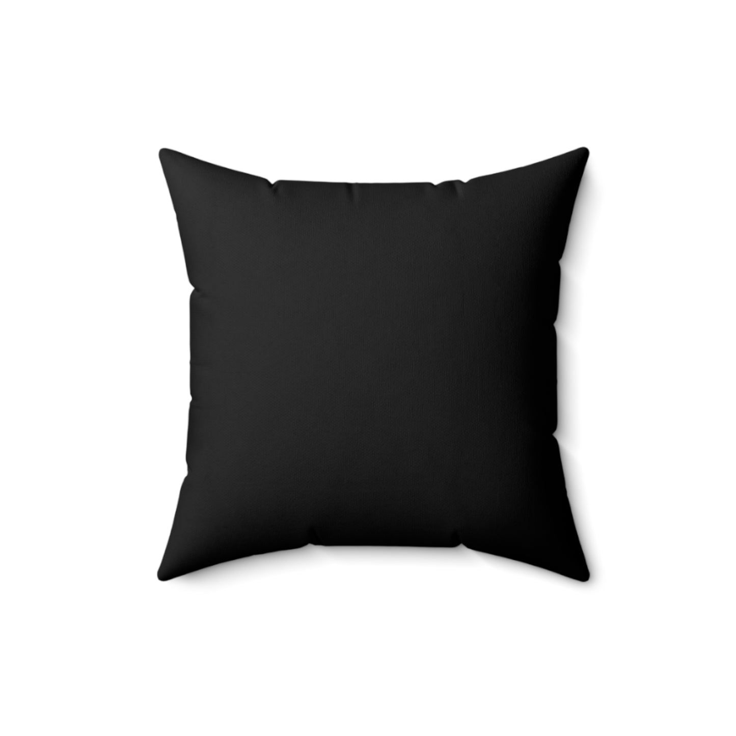 Spun Polyester Square Pillow - Black Girl Art - Velvet's View - Tribal Harmony - Red and Black Tribal Patterns –