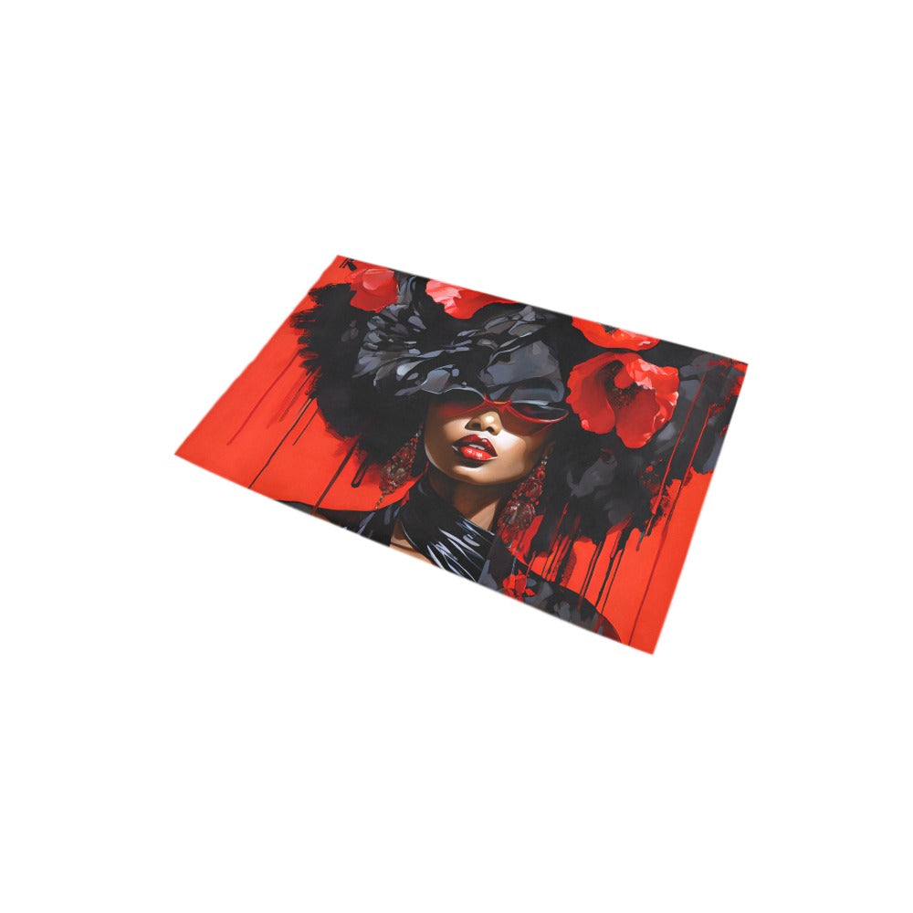 Bath Rug - Velvet's View - Bold Elegance - The Poppy Collection