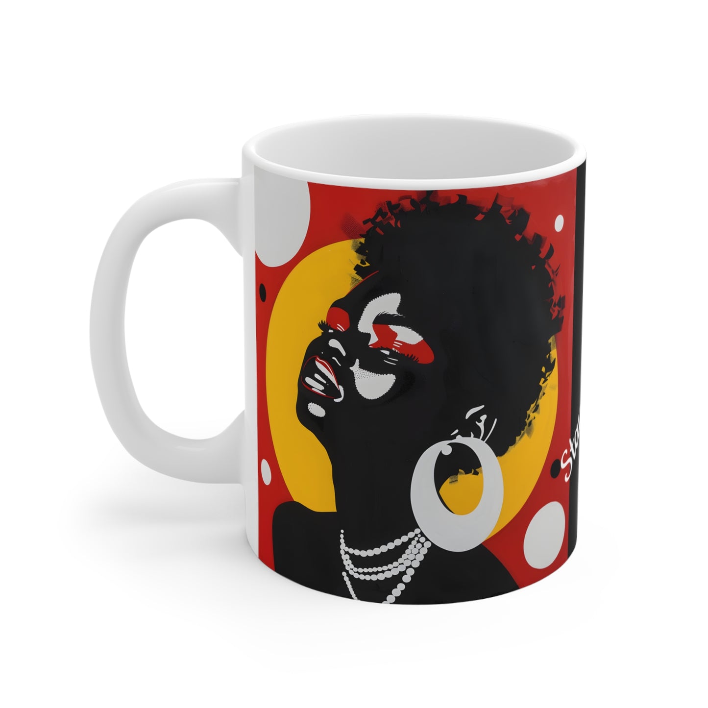 Mug Collection - Black Girl Art - Velvet's View - Vibrant Visions Collection