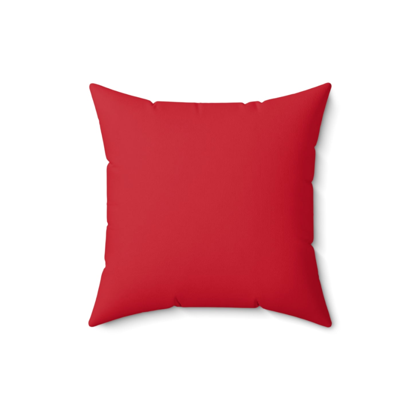 Spun Polyester Square Pillow - Black Girl Art - Velvet's View - Tribal Harmony - Red and Black Tribal Patterns –