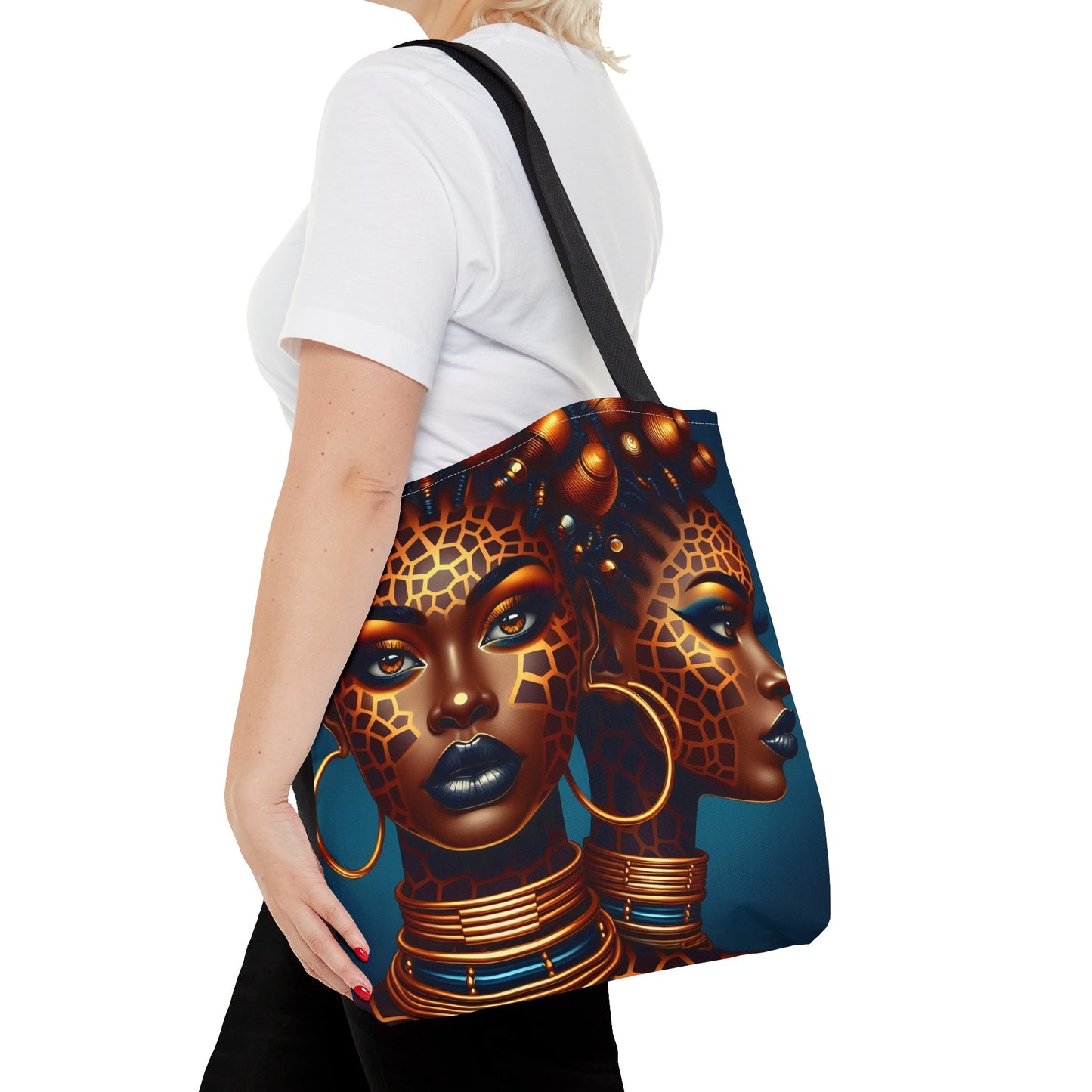 Regal Radiance Tote Bag Collection (AOP) - #2013