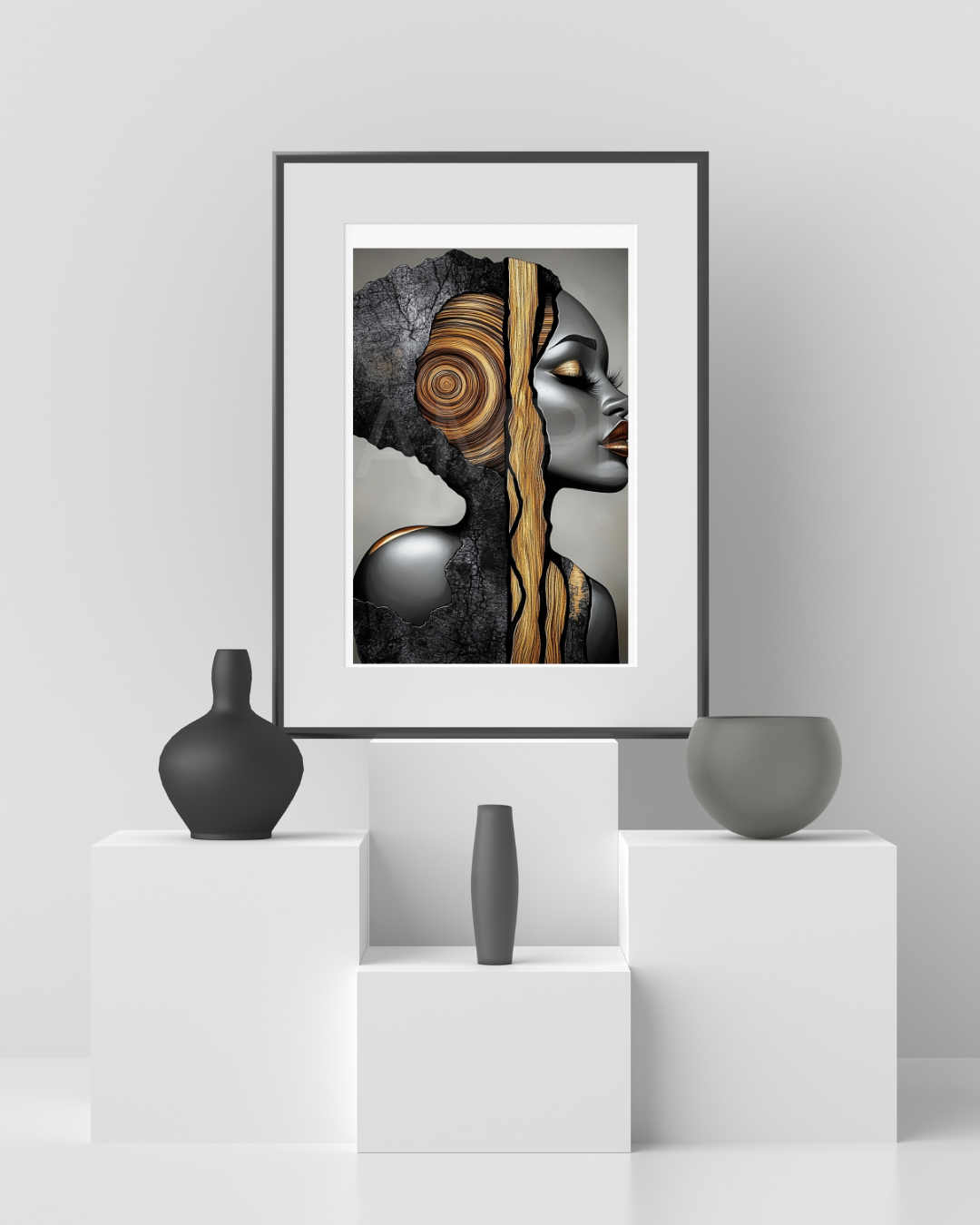 Carved in Glory: Afro-Elegance Reimagined by Velvet’s View - 82614o2