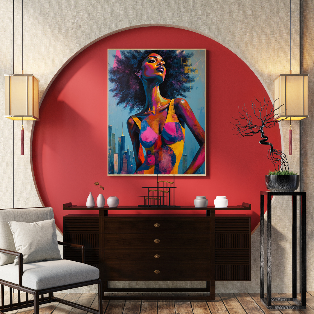 Black Girl Art - Velvets View Digital Art - Ethereal Vibrance - Velvet View Digital Art Collection 442