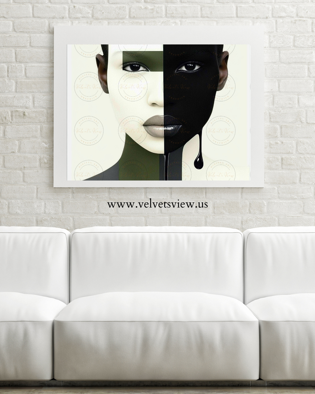 Black Girl Art - Velvet’s View - The Art of Abstract Elegance 620