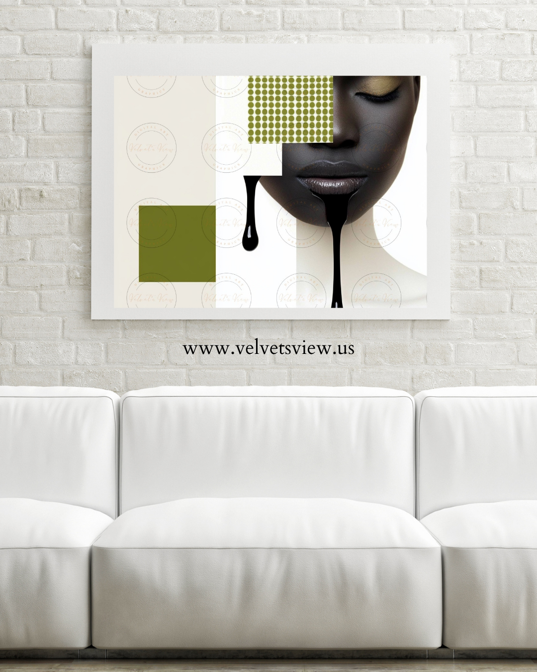 Black Girl Art - Velvet’s View - The Art of Abstract Elegance 621