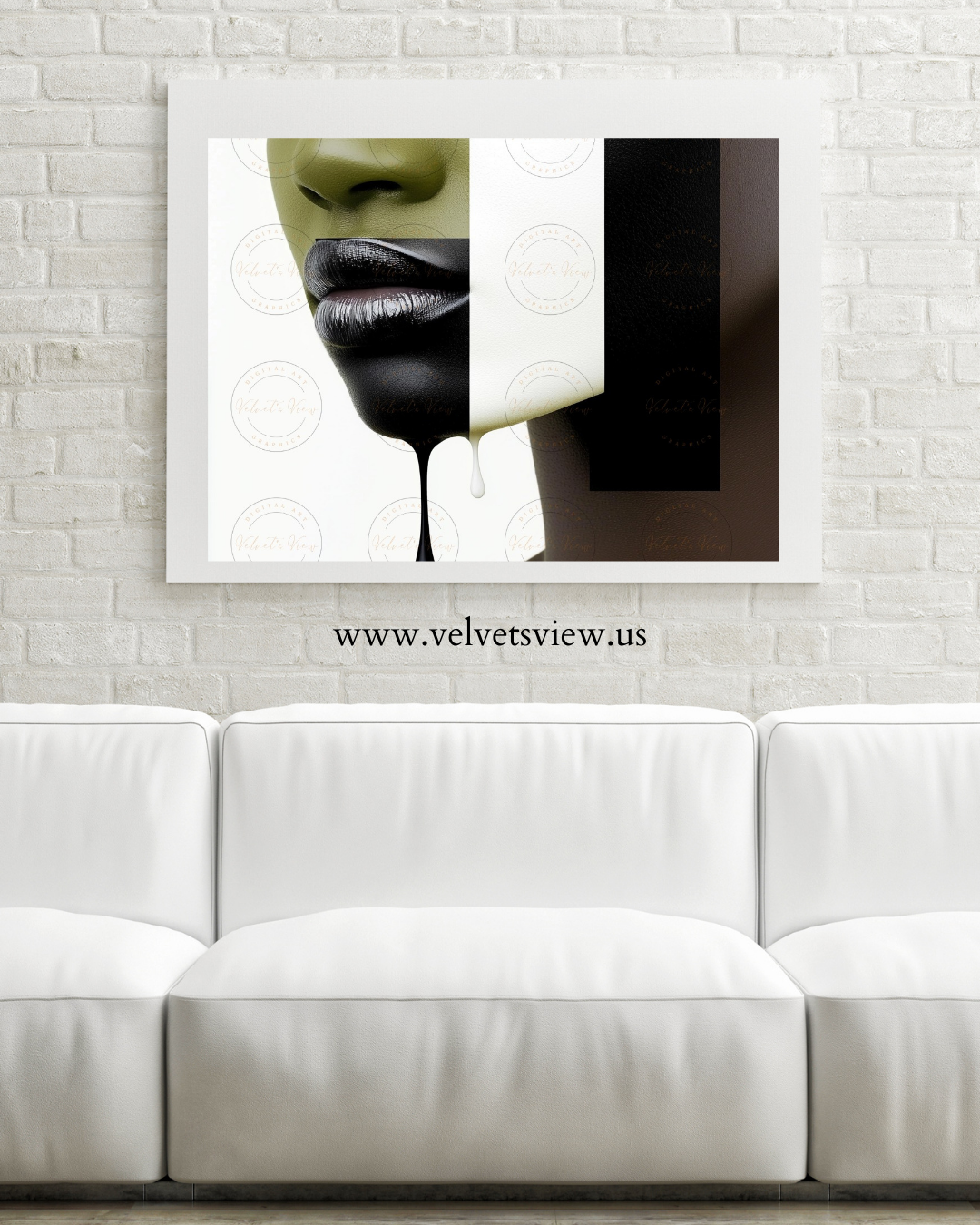 Black Girl Art - Velvet’s View - The Art of Abstract Elegance 623
