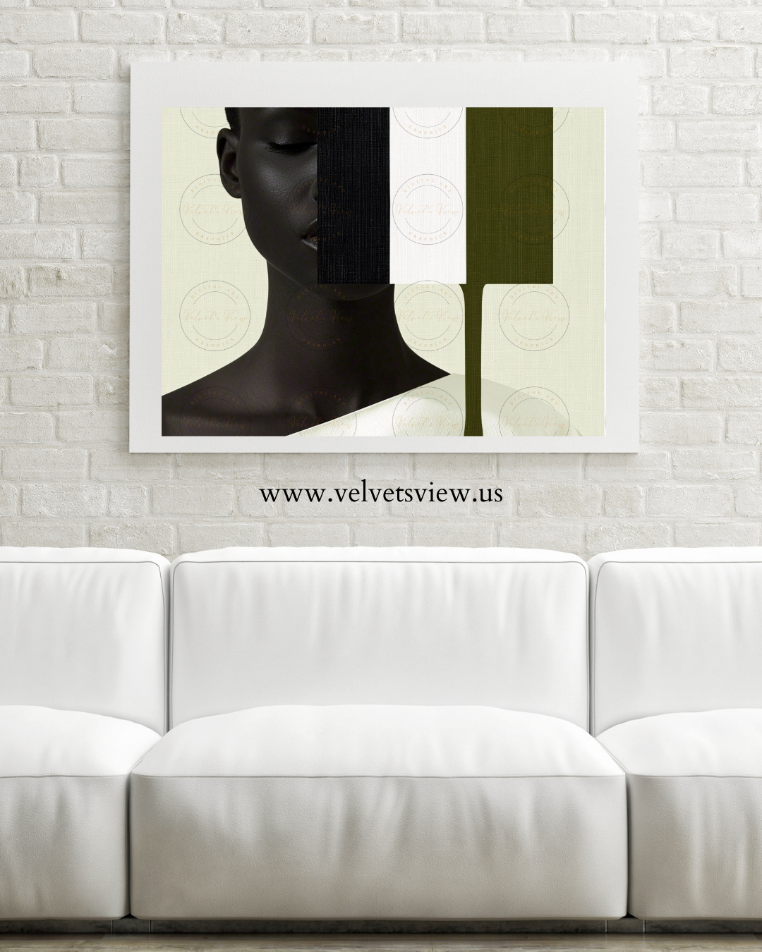 Black Girl Art - Velvet’s View - The Art of Abstract Elegance 625