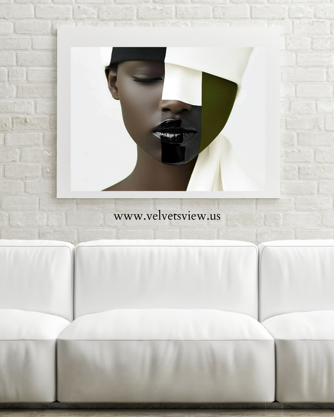Black Girl Art - Velvet’s View - The Art of Abstract Elegance 628