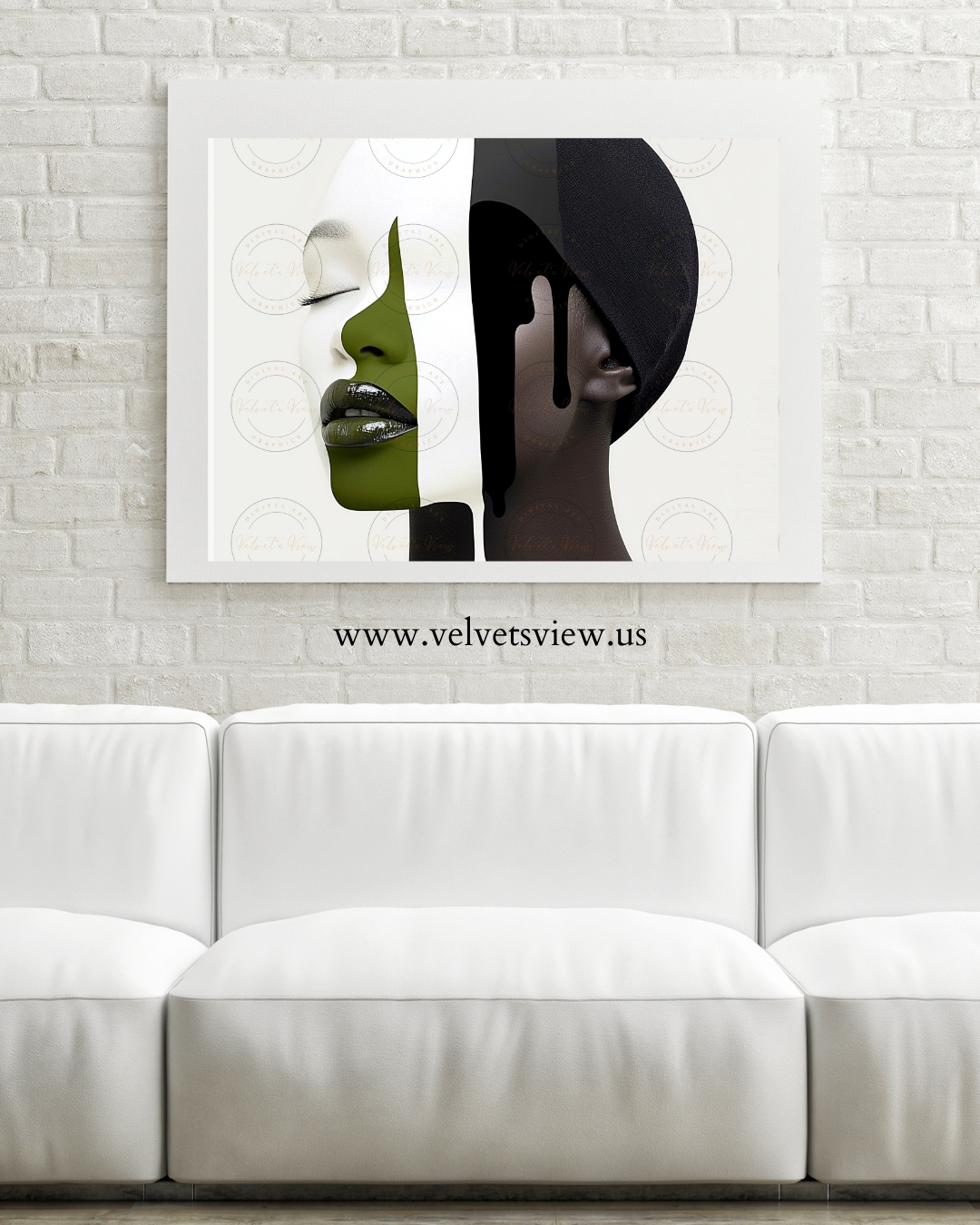 Black Girl Art - Velvet’s View - The Art of Abstract Elegance 630