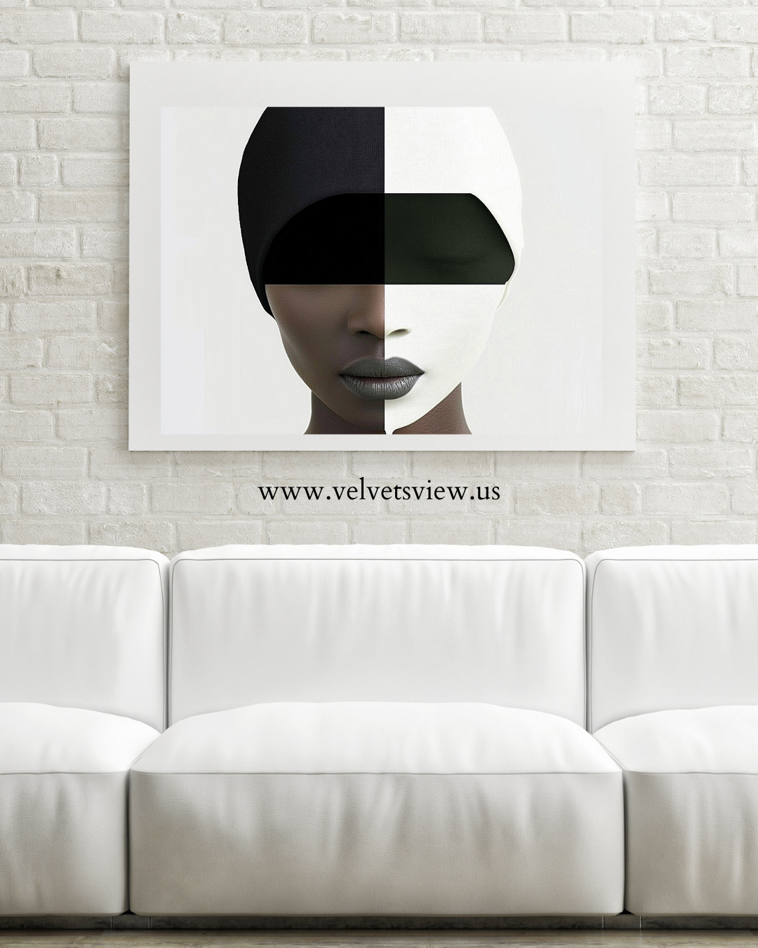 Black Girl Art - Velvet’s View - The Art of Abstract Elegance 631