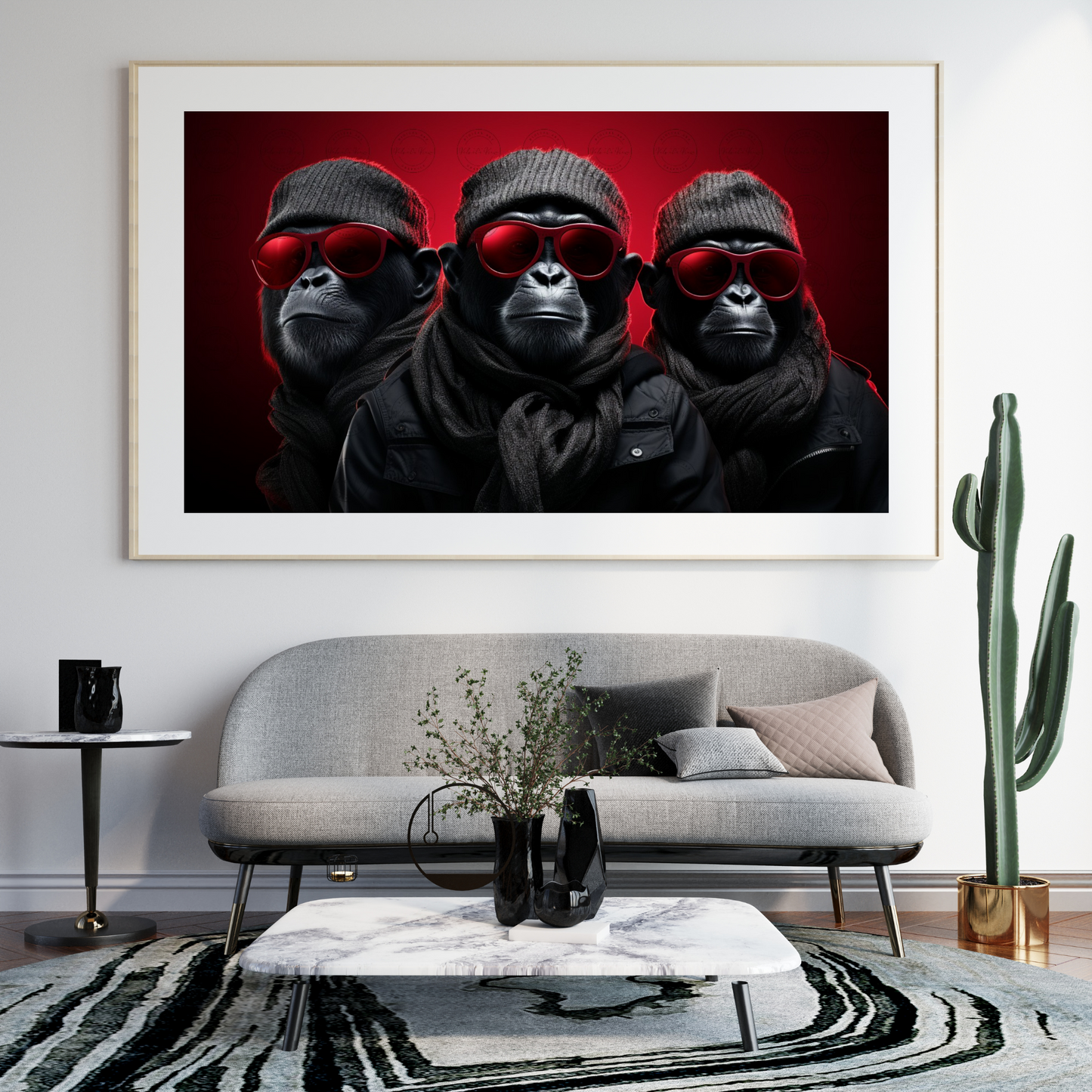 Digital Art - Primates with Panache - #2012