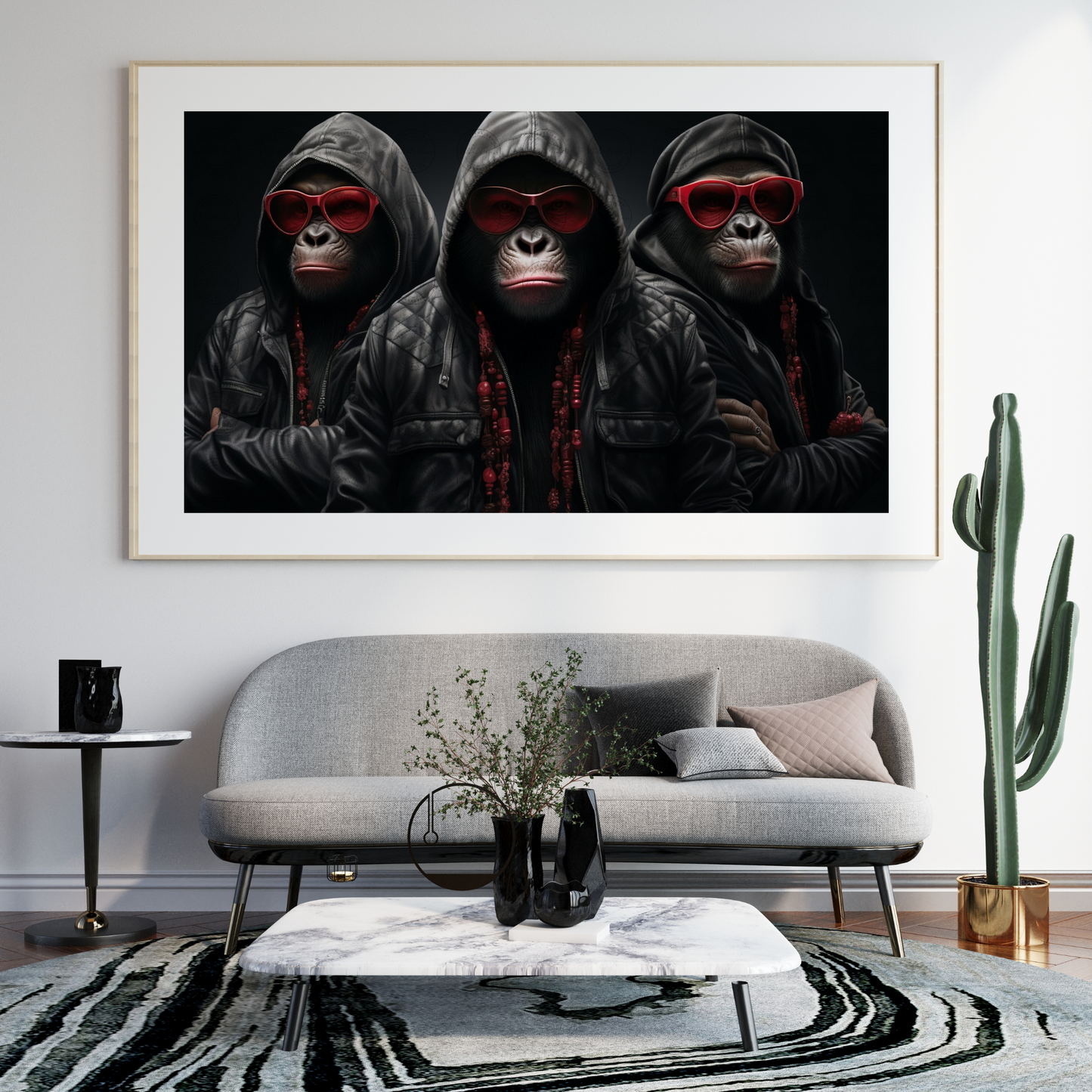 Digital Art - Primates with Panache - #2013