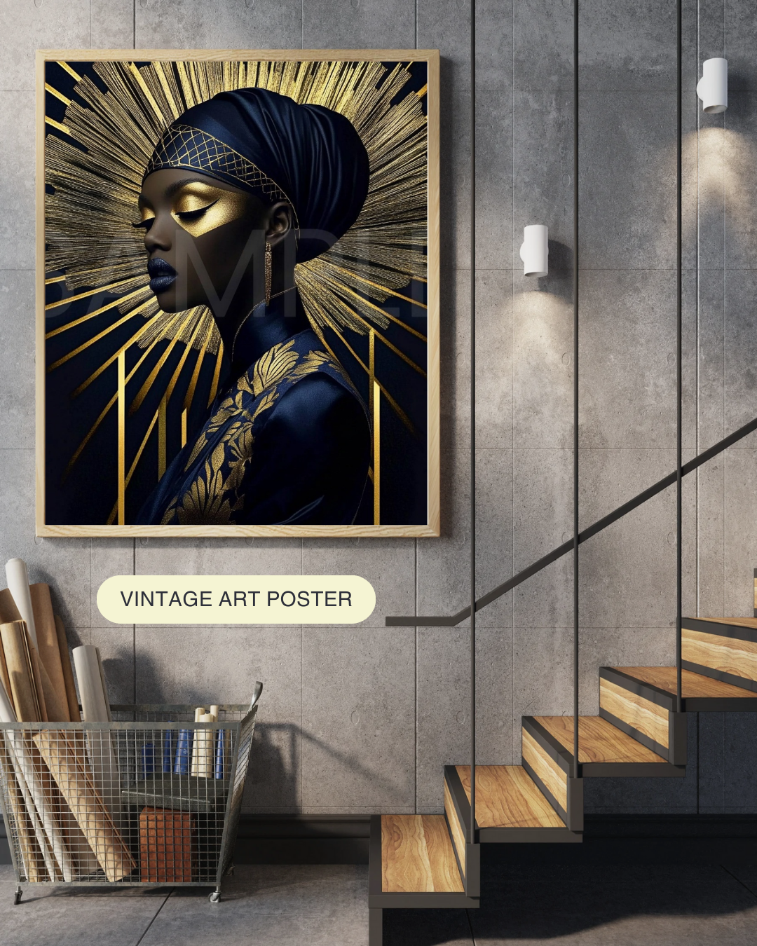 Ethereal Noir: The Divine Essence of Black Beauty - 1615870