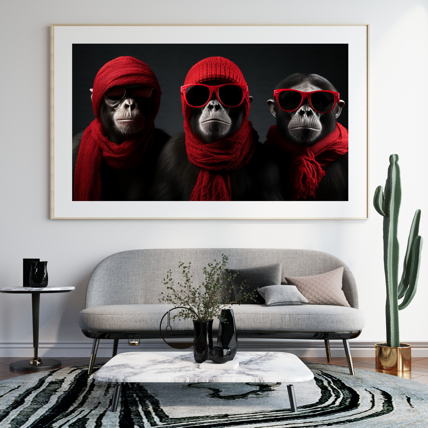 Digital Art - Primates with Panache - #2015