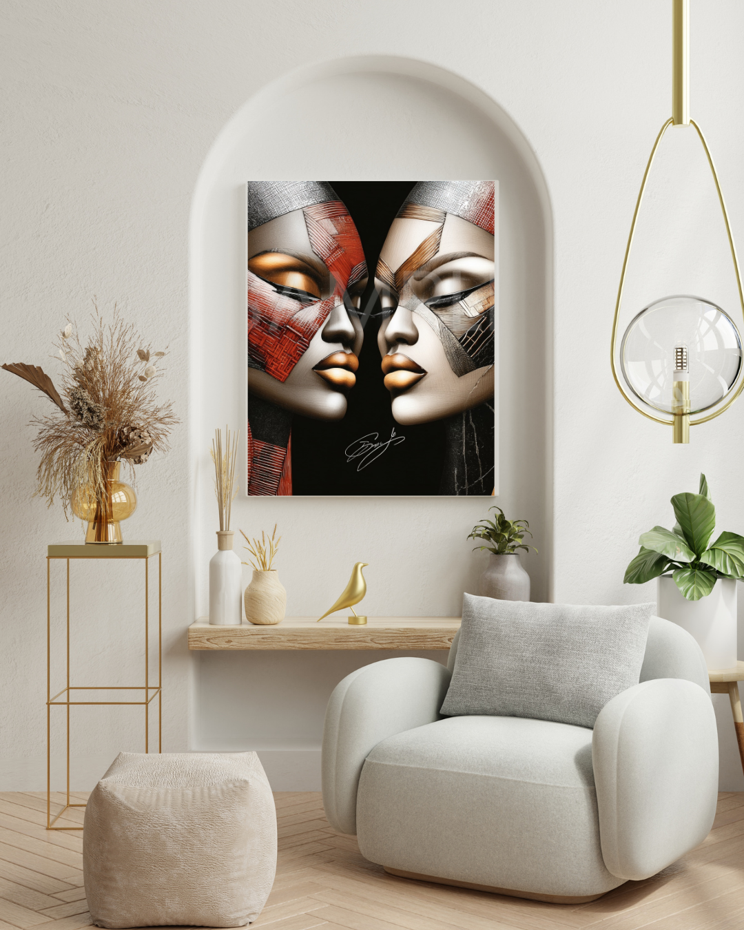 Fractured Royalty: Velvet Geometry – A Digital Art Collection from Velvet's View -141996