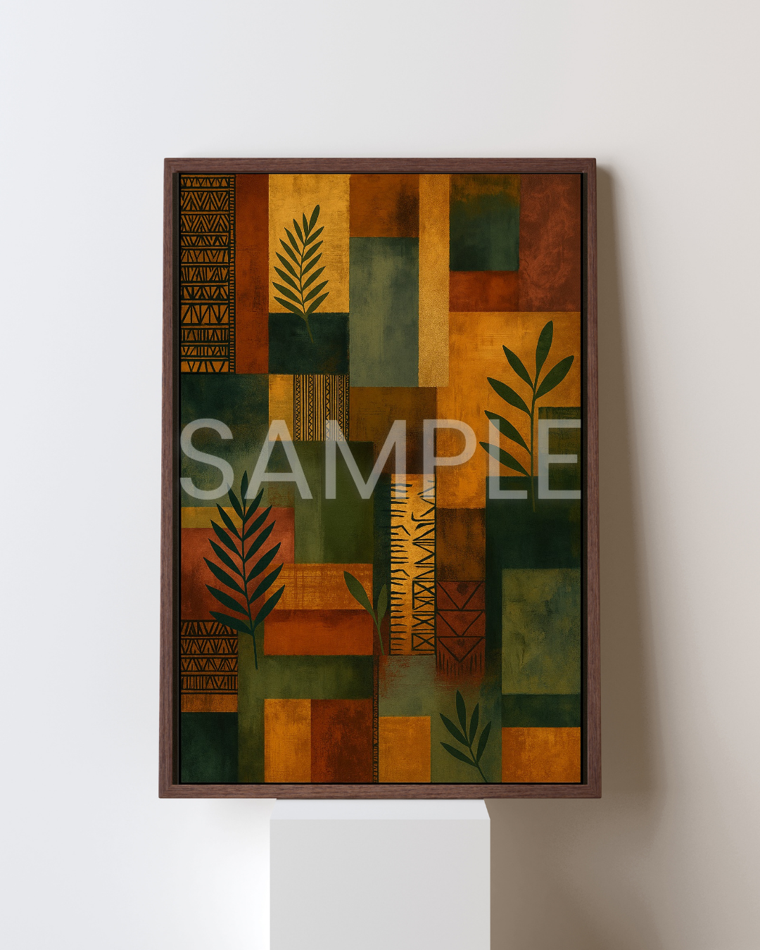 Rooted in Earth, Woven in Culture: Afrocentric Decor Inspired by Textiles, Texture & Legacy - Bath Rug 20''x 32'' - B56258