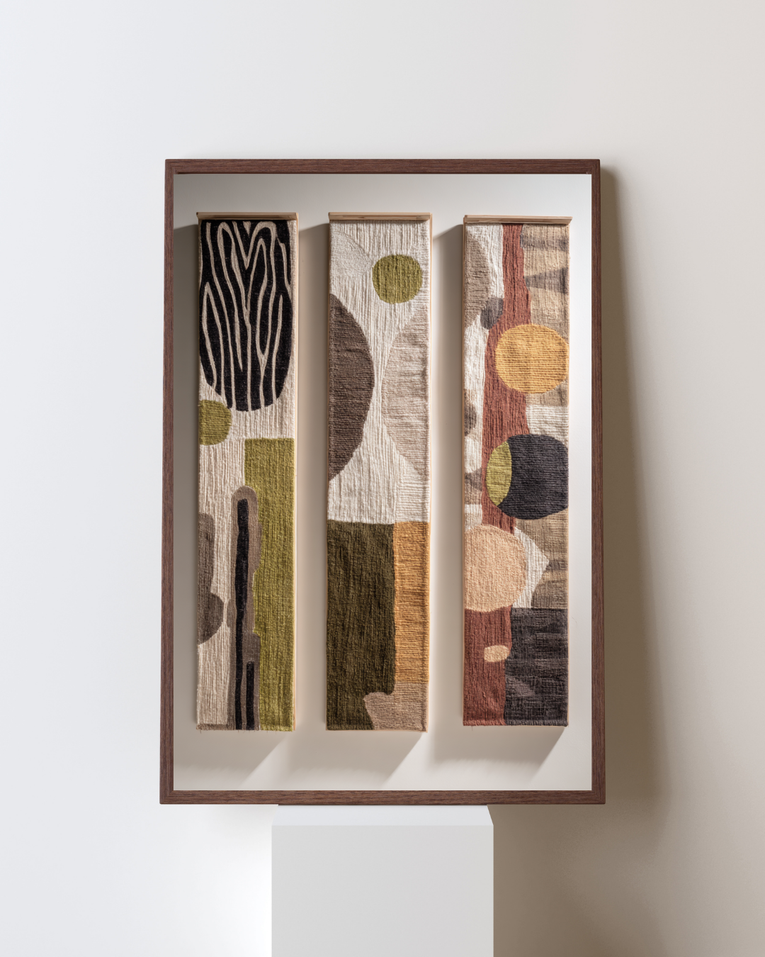 Heritage Layers – Afrocentric Abstract Wall Print - Shower Curtain 72"x84"