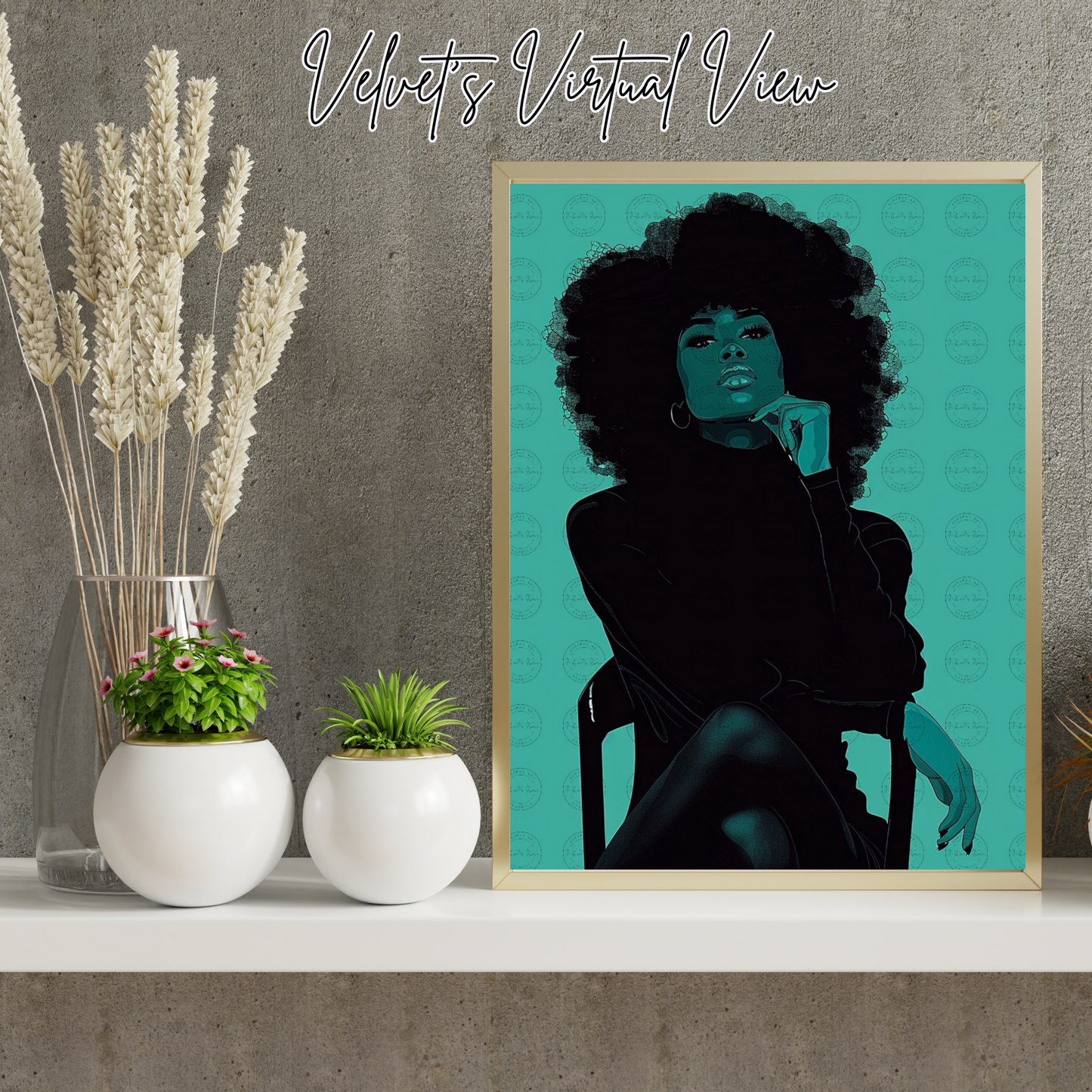 Digital Art - Silhouettes of Sophistication - #2016