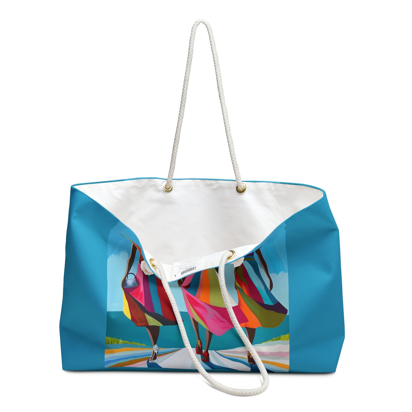 Weekender Bag - Afro Chic: A Celebration of Vibrant Elegance - #2013
