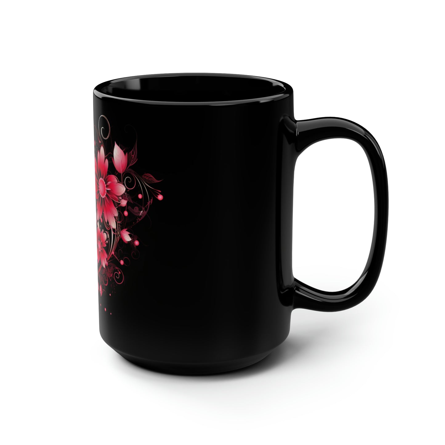 Black Mug, 15oz