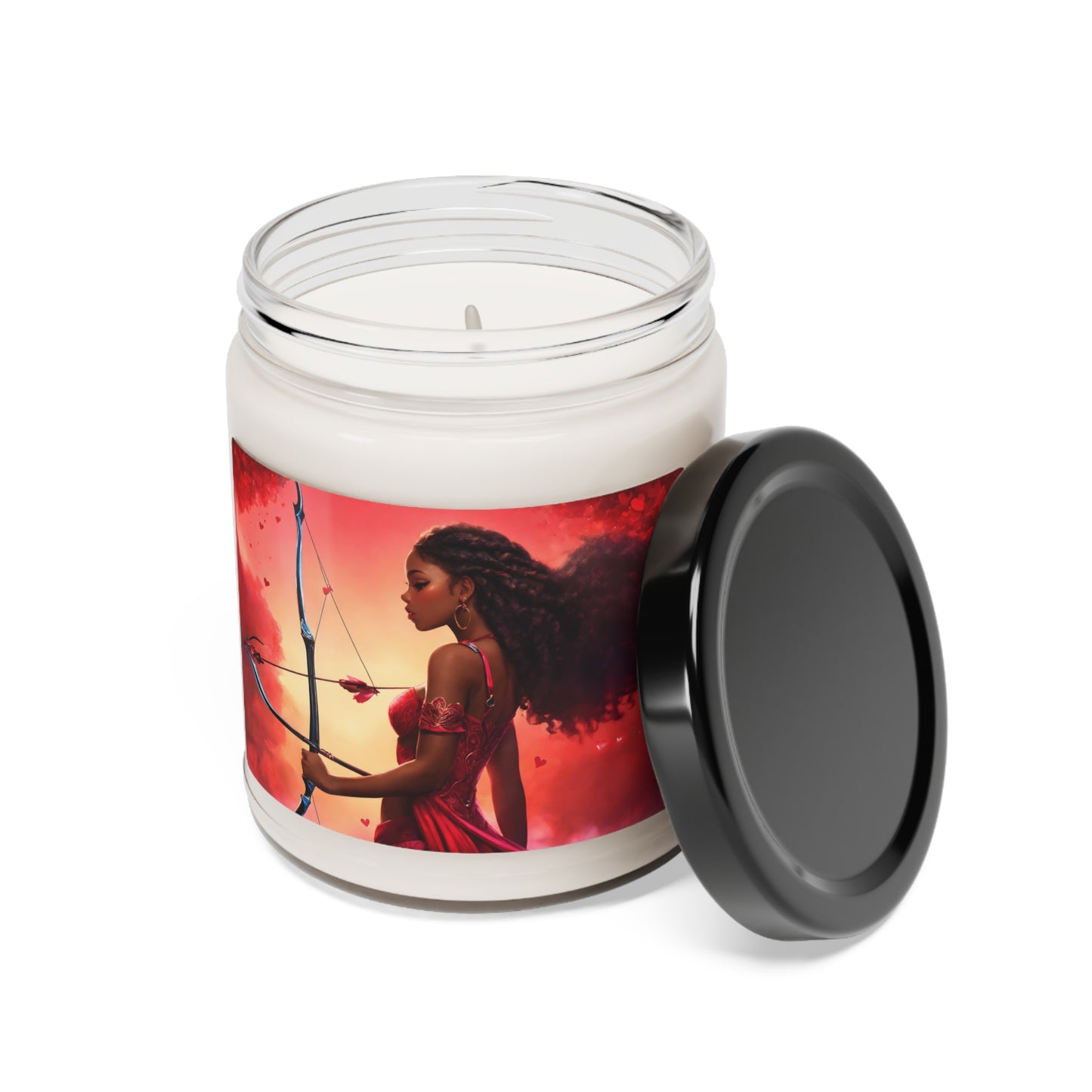 Scented Soy Candle - Black Girl Art - Velvet's View - 9oz