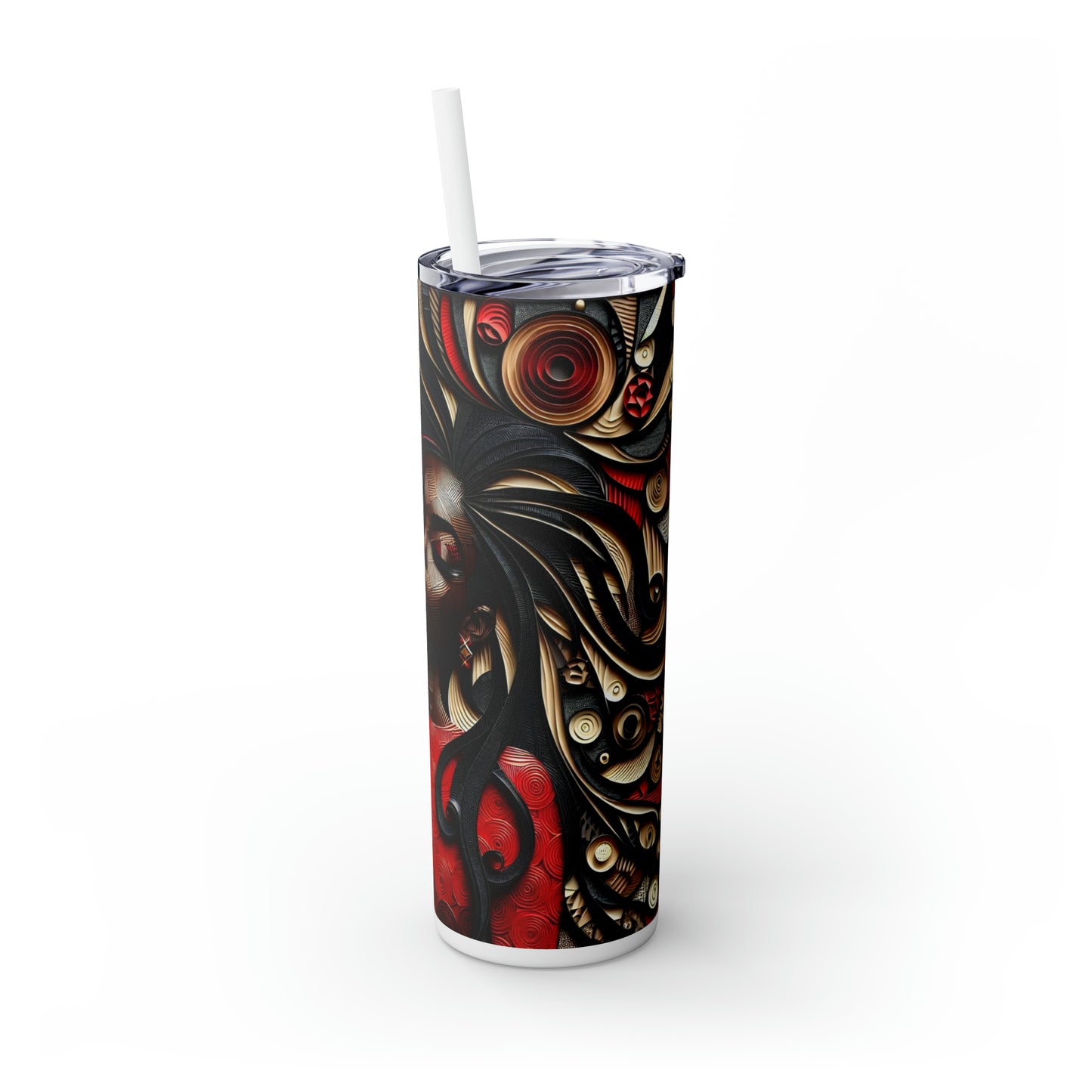 Skinny Tumbler with Straw, 20oz