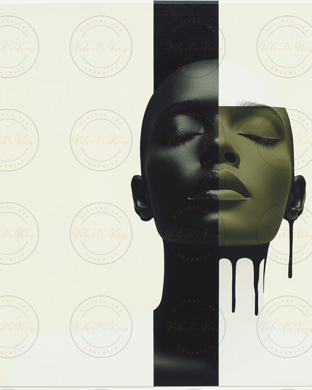 Black Girl Art - Velvet’s View - The Art of Abstract Elegance 622