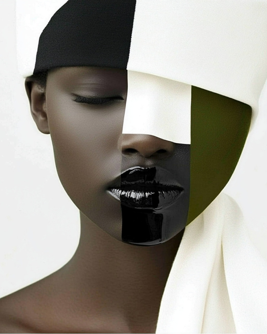Black Girl Art - Velvet’s View - The Art of Abstract Elegance 628