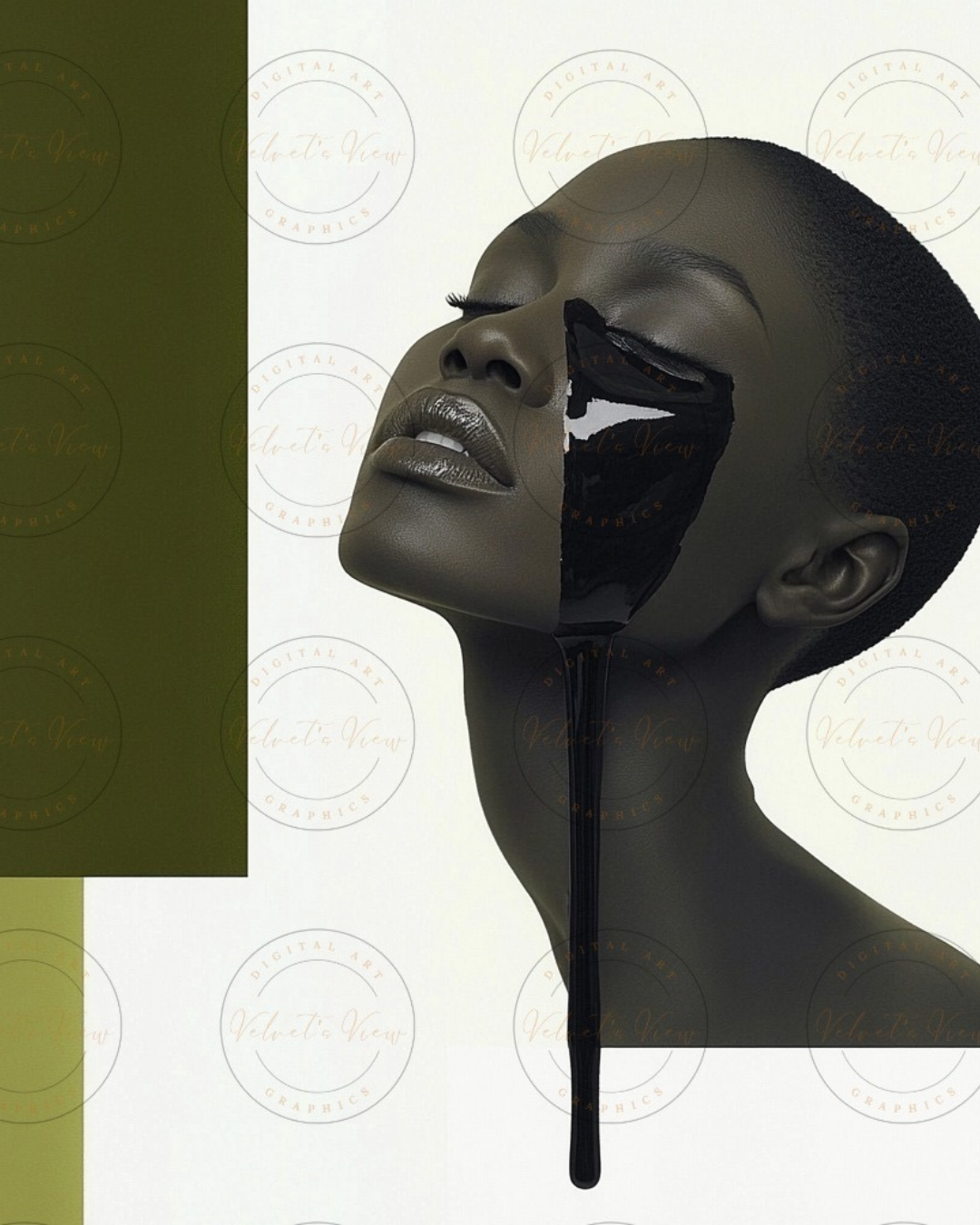 Black Girl Art - Velvet’s View - The Art of Abstract Elegance 629