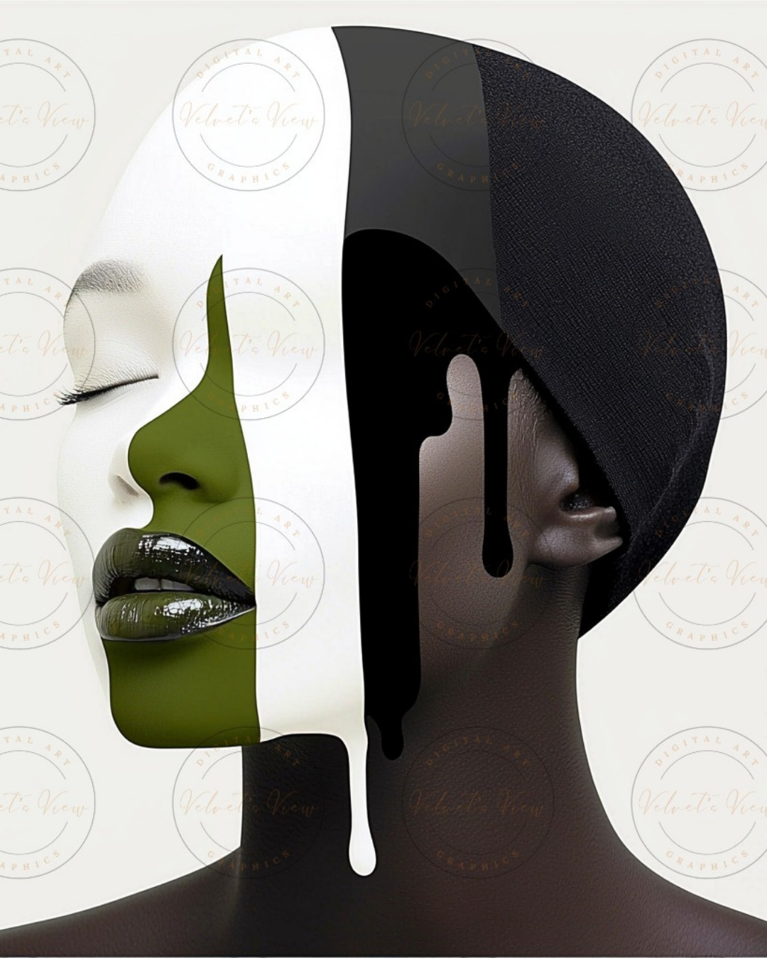 Black Girl Art - Velvet’s View - The Art of Abstract Elegance 630